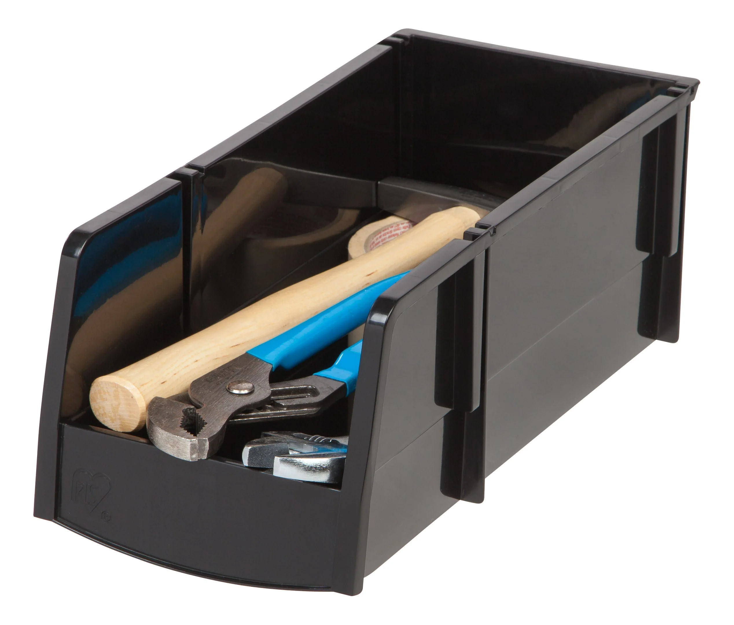 Large Bin, 8 Pack, Black - Image 4