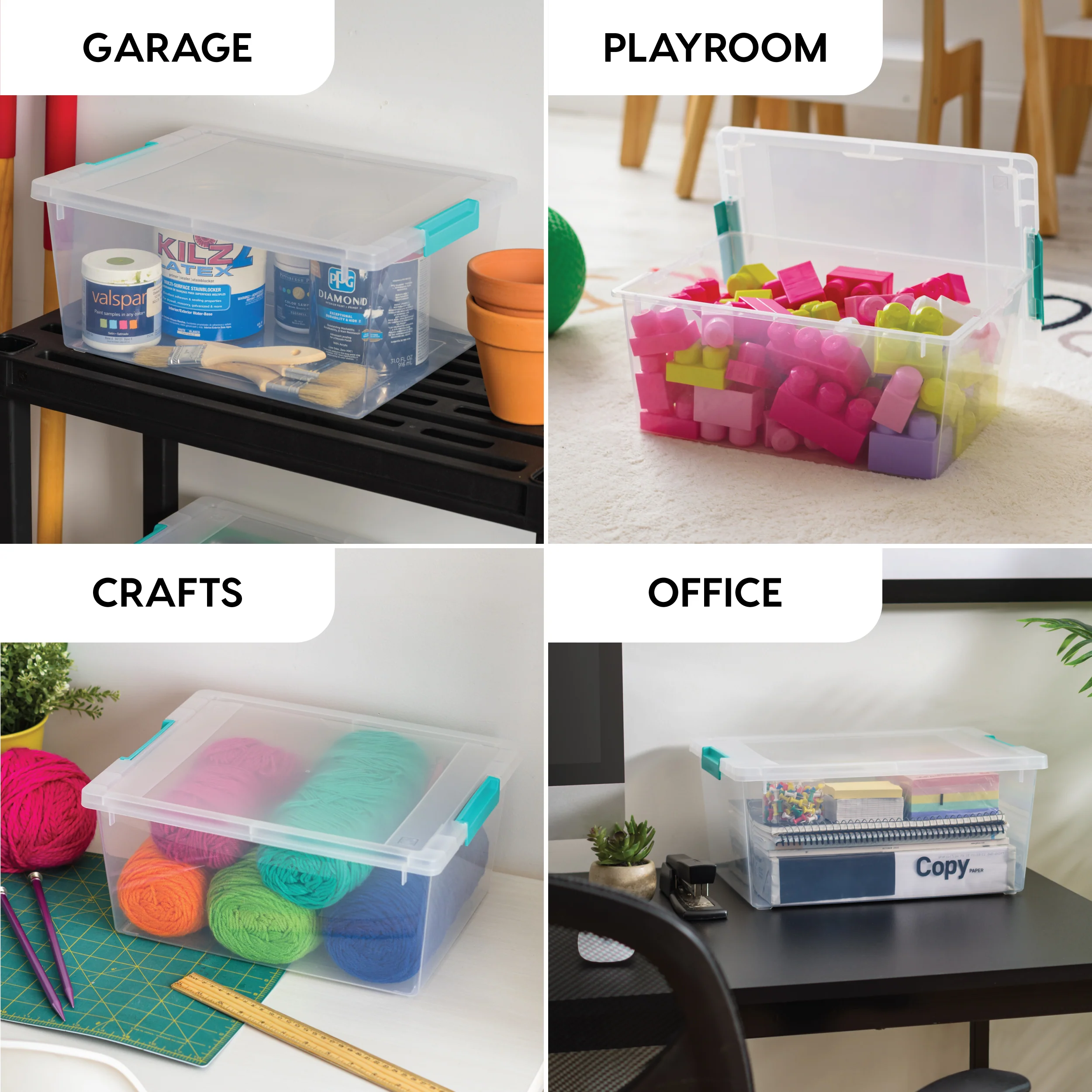 Large Deep Clip Box 4 Pack - Image 6