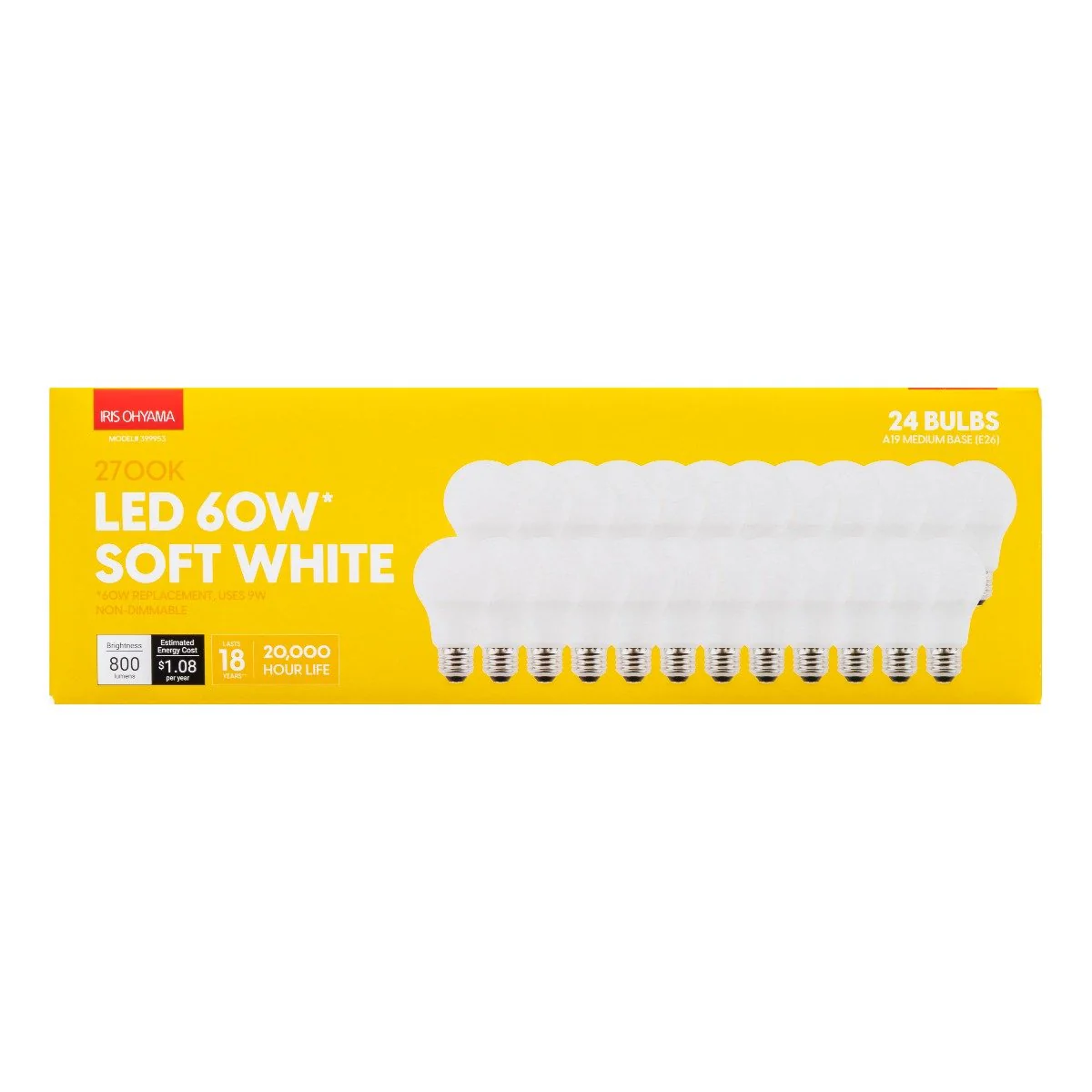 LED Light Bulbs-2700K Bulb - Image 2
