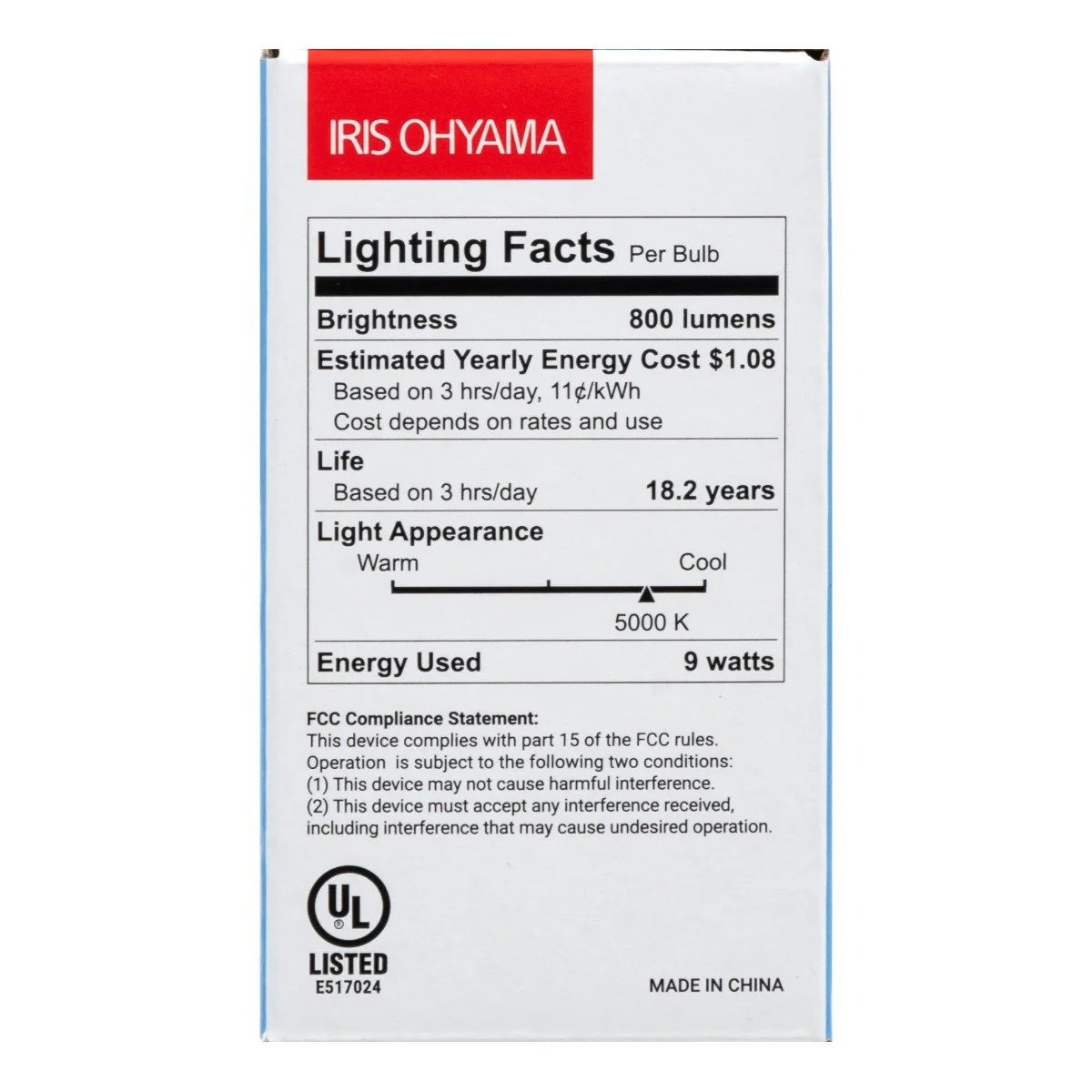 LED Light Bulbs-5000K-Bulb - Image 10