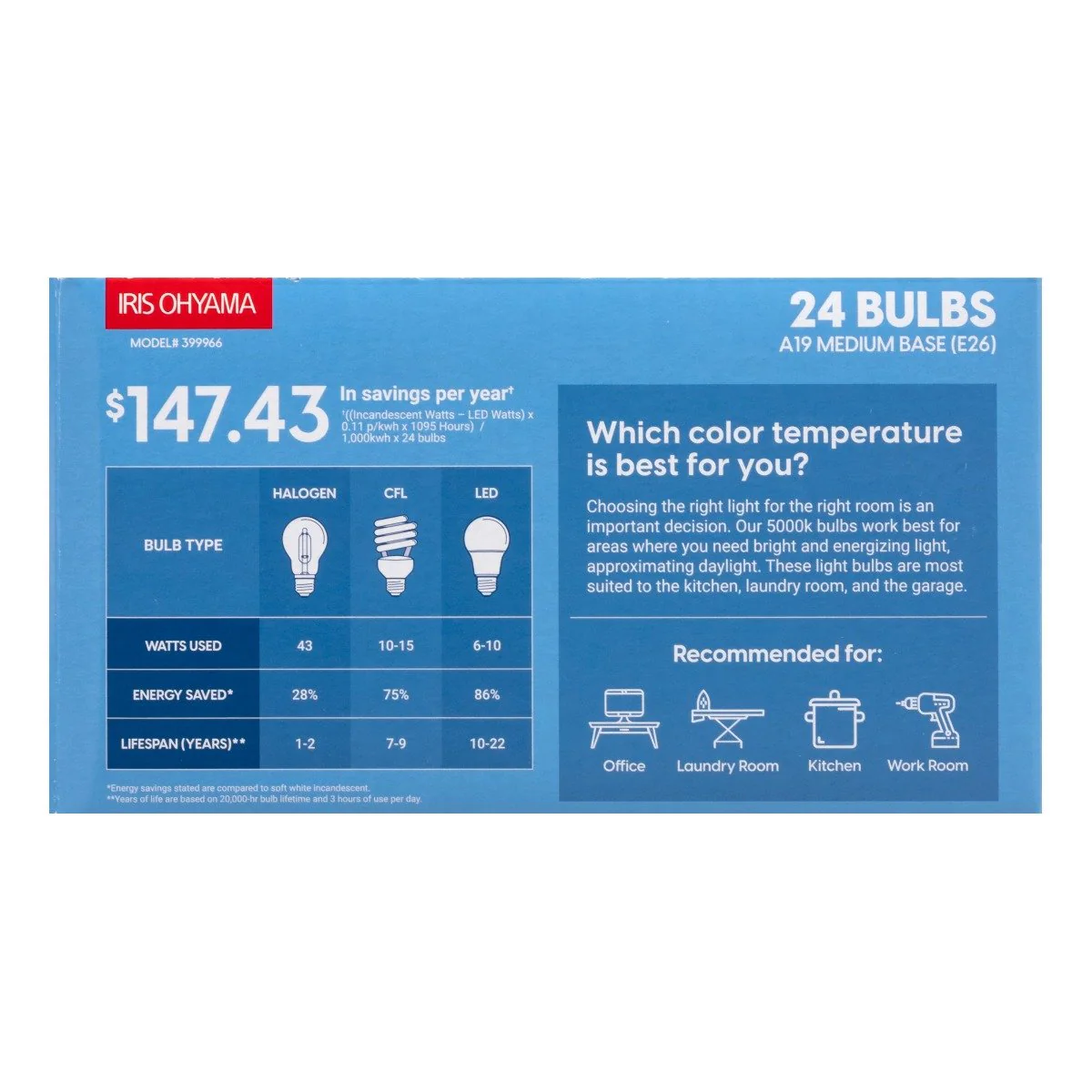 LED Light Bulbs-5000K-Bulb - Image 19