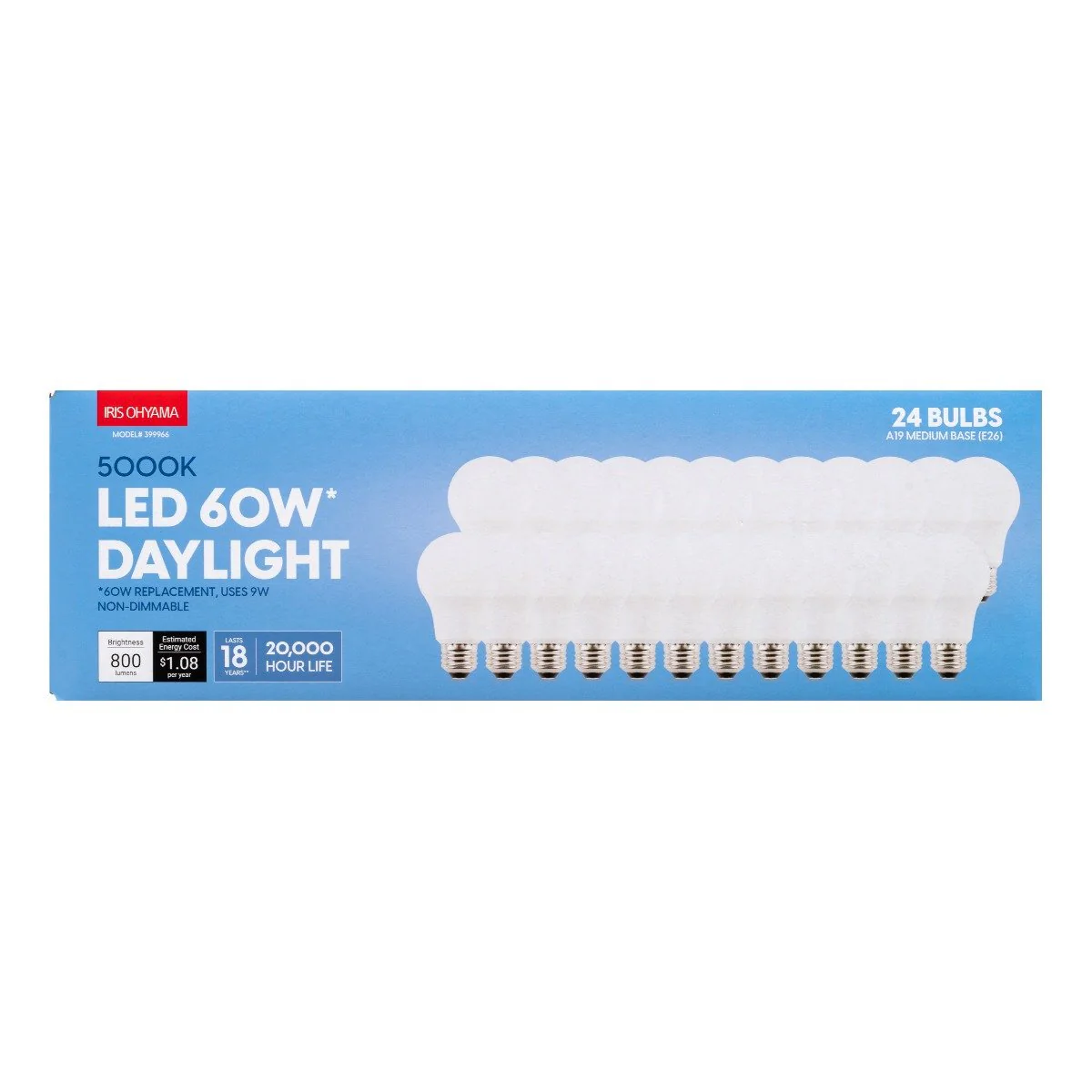 LED Light Bulbs-5000K-Bulb - Image 4