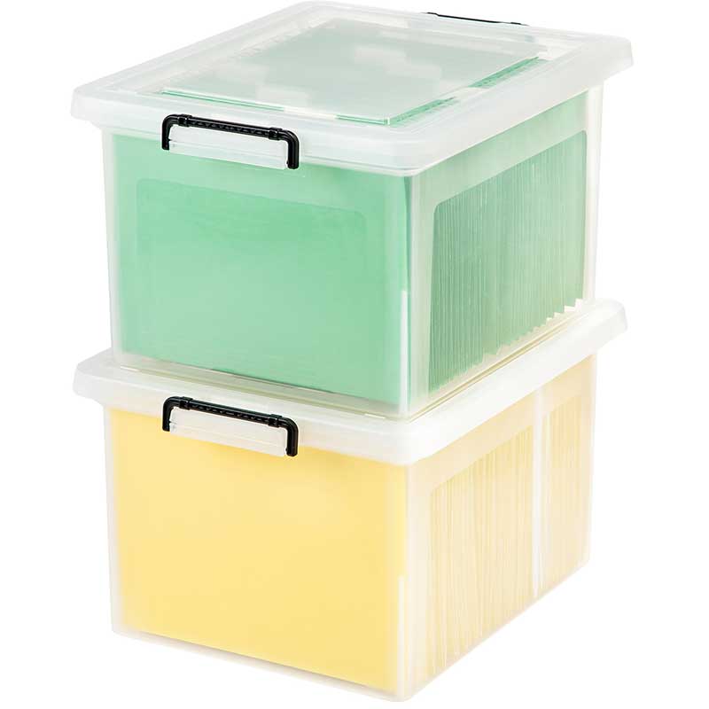 Letter and Legal Buckle File Box - Image 4