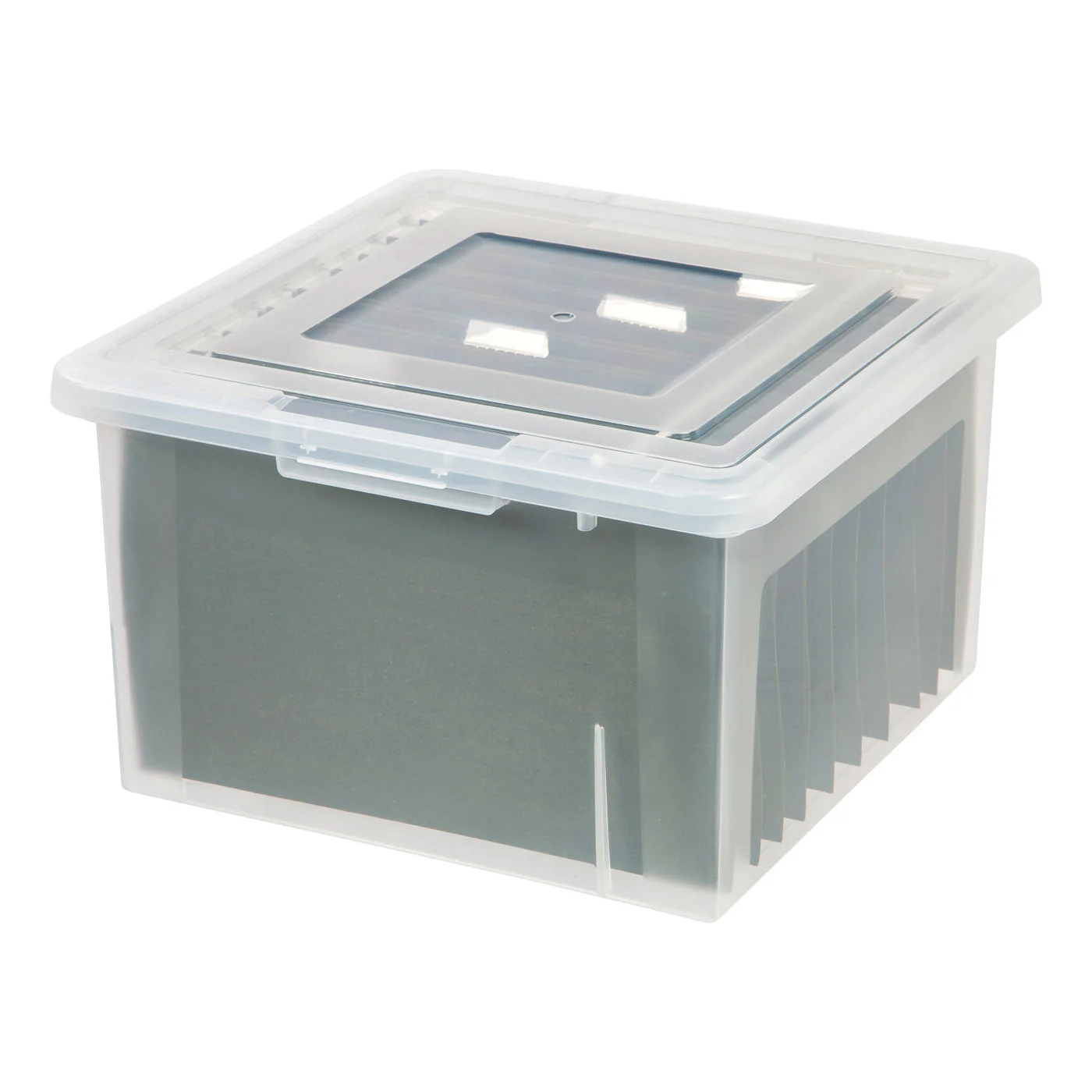 Letter and Legal Snap Lid File Box - 38 QT - Image 2