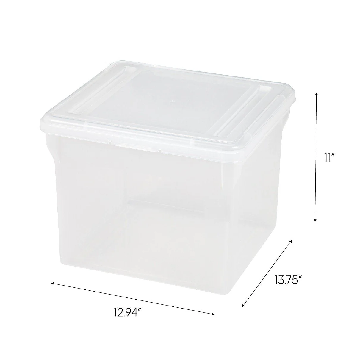 Letter Snap-Lid File Box - Image 9