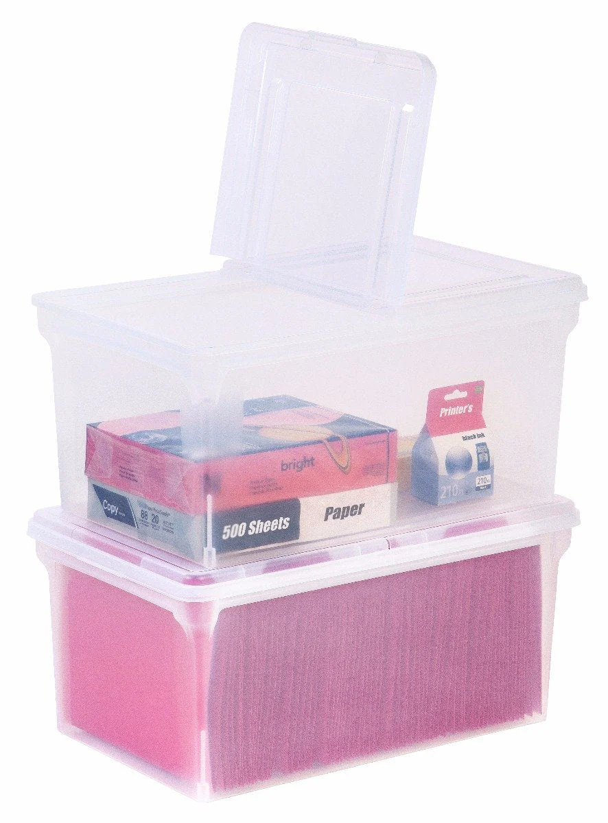 Letter Split-Lid File Box - 44 QT - Image 11