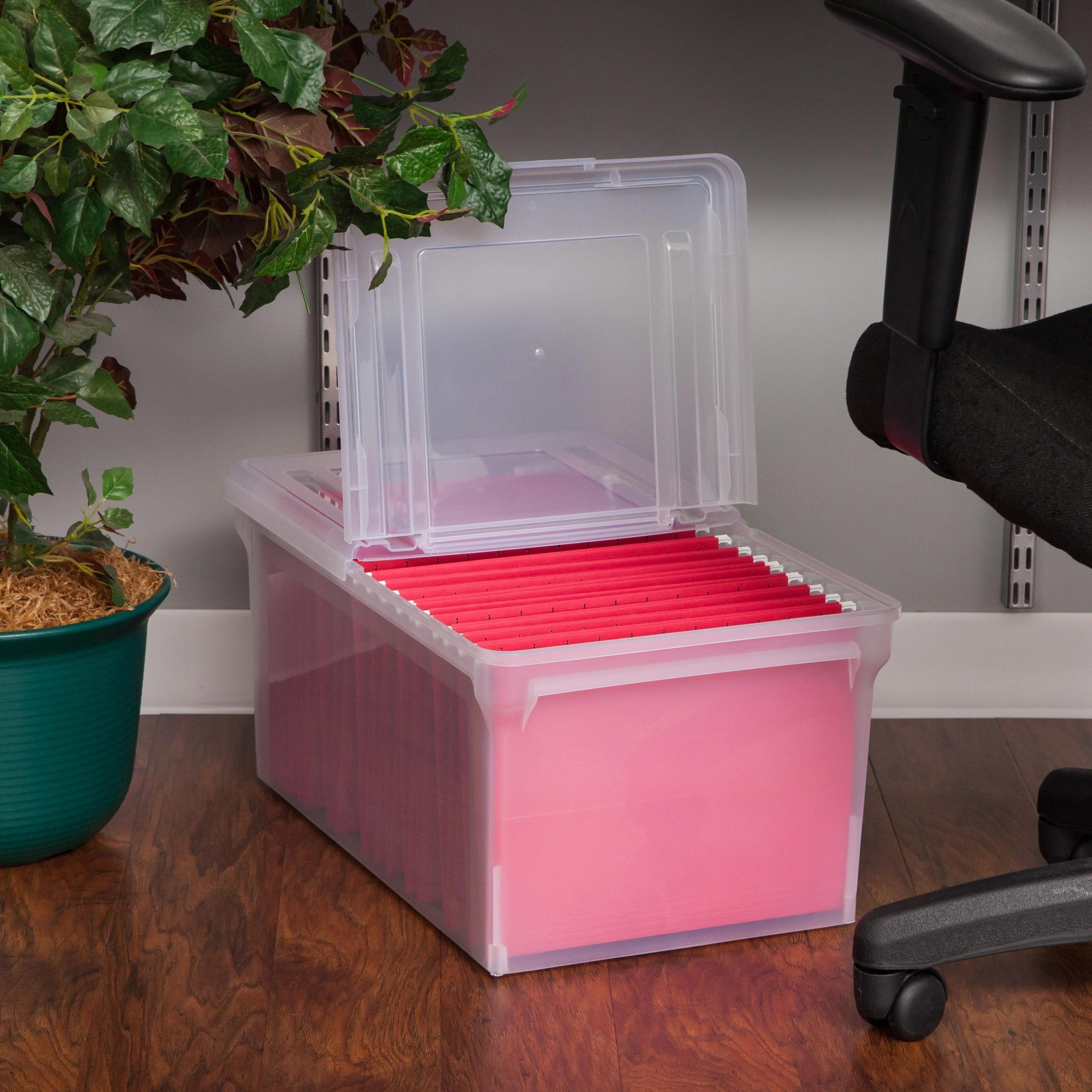 Letter Split-Lid File Box - 44 QT - Image 6