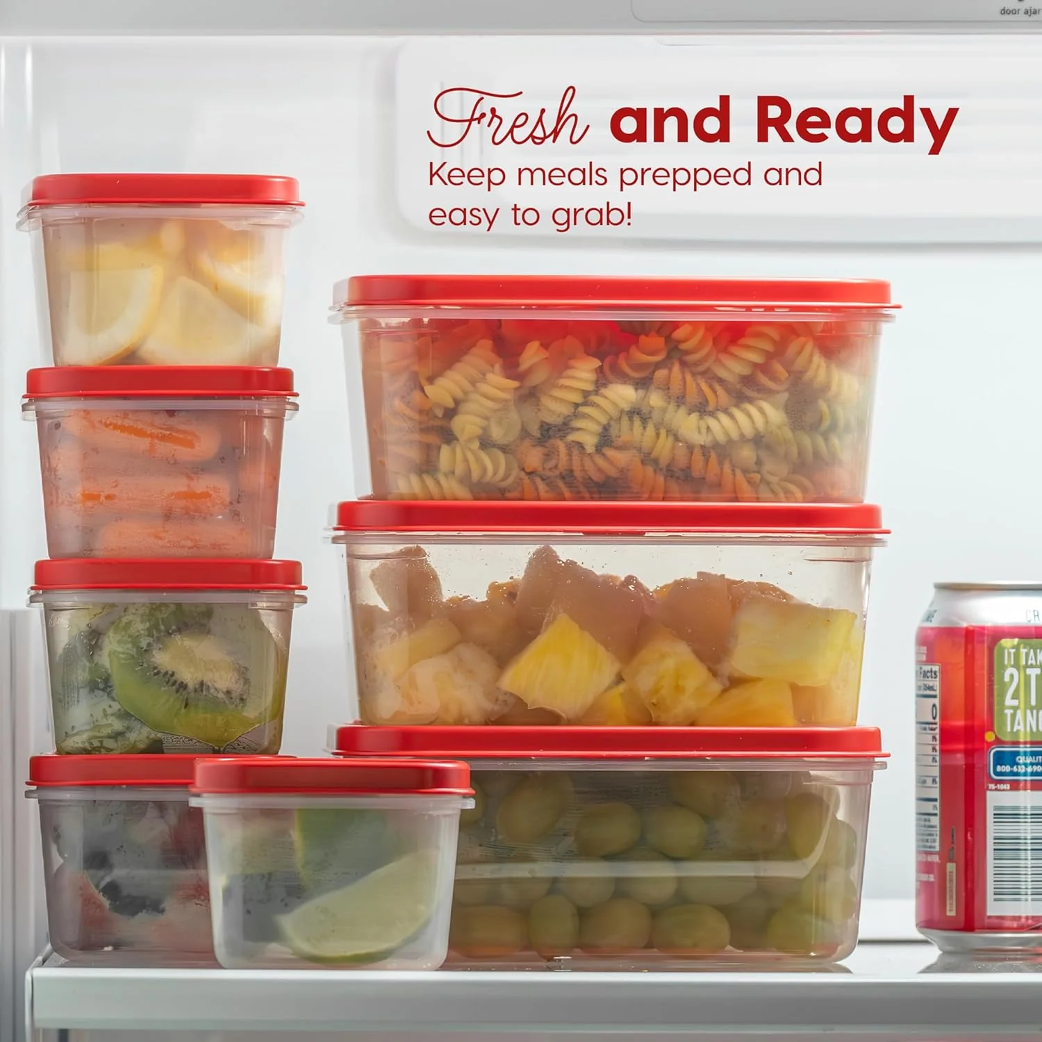 Meal Prep Containers 12oz + 45oz Combo Set, 22 Food Storage Containers with Lids - Image 3