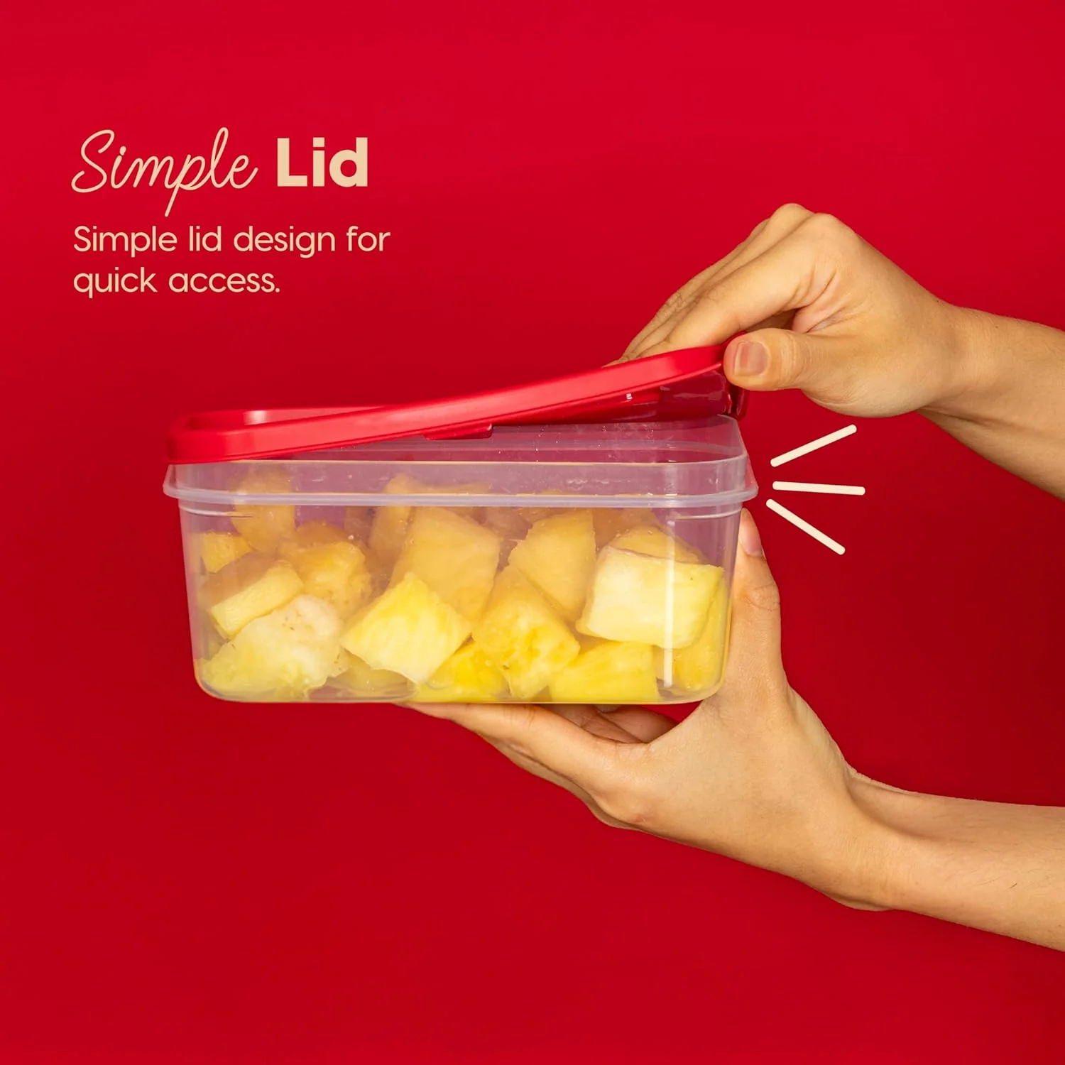 Meal Prep Containers 45 oz Set, 6 Food Storage Containers with Lids - Image 4