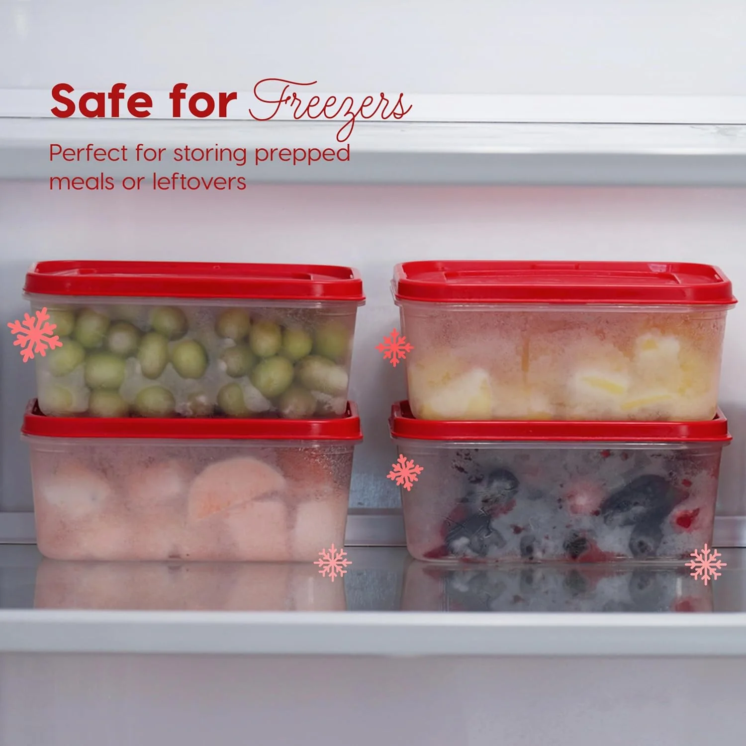 Meal Prep Containers 45 oz Set, 6 Food Storage Containers with Lids - Image 6