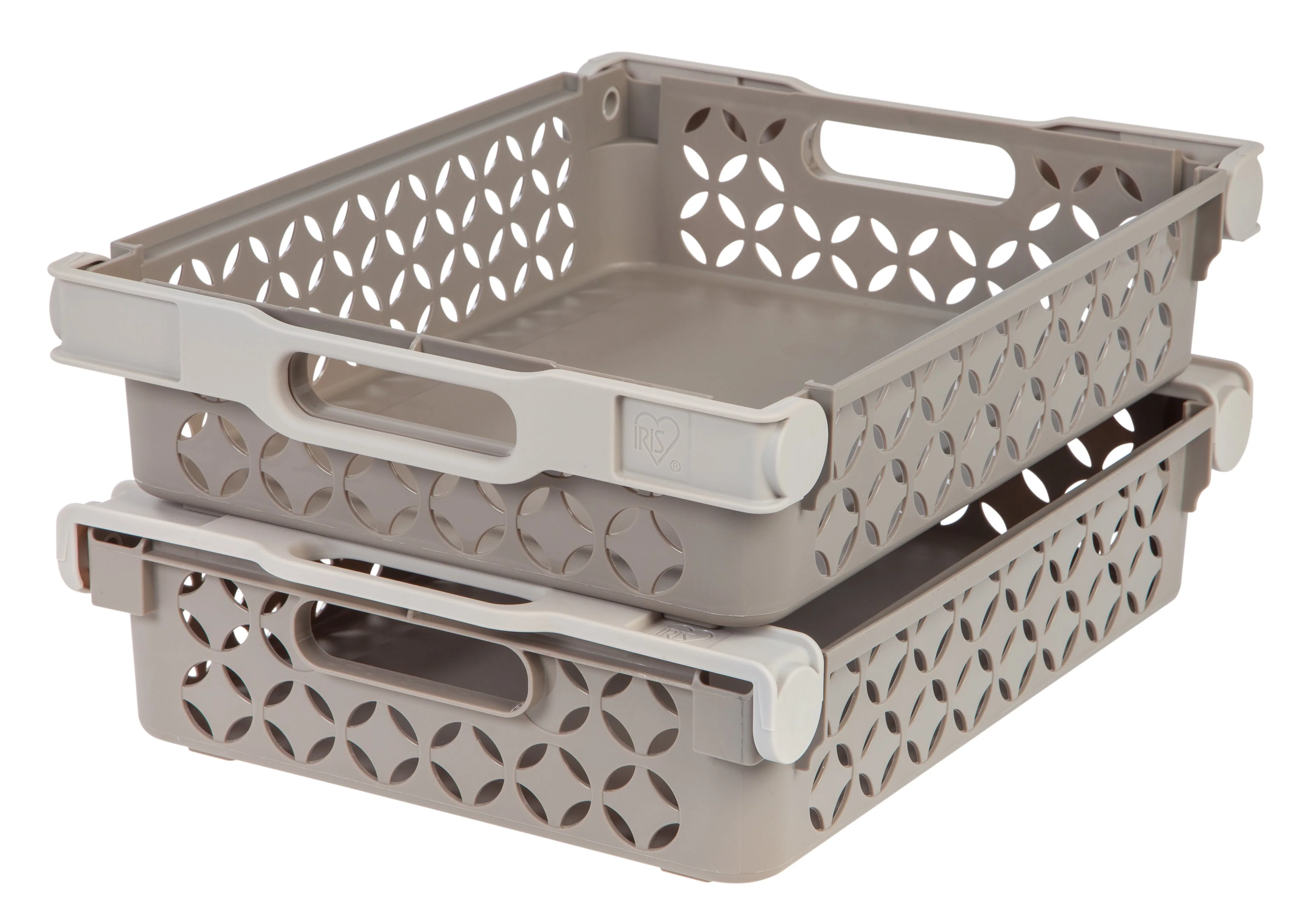 Medium Decorative Basket, Tan - Image 5