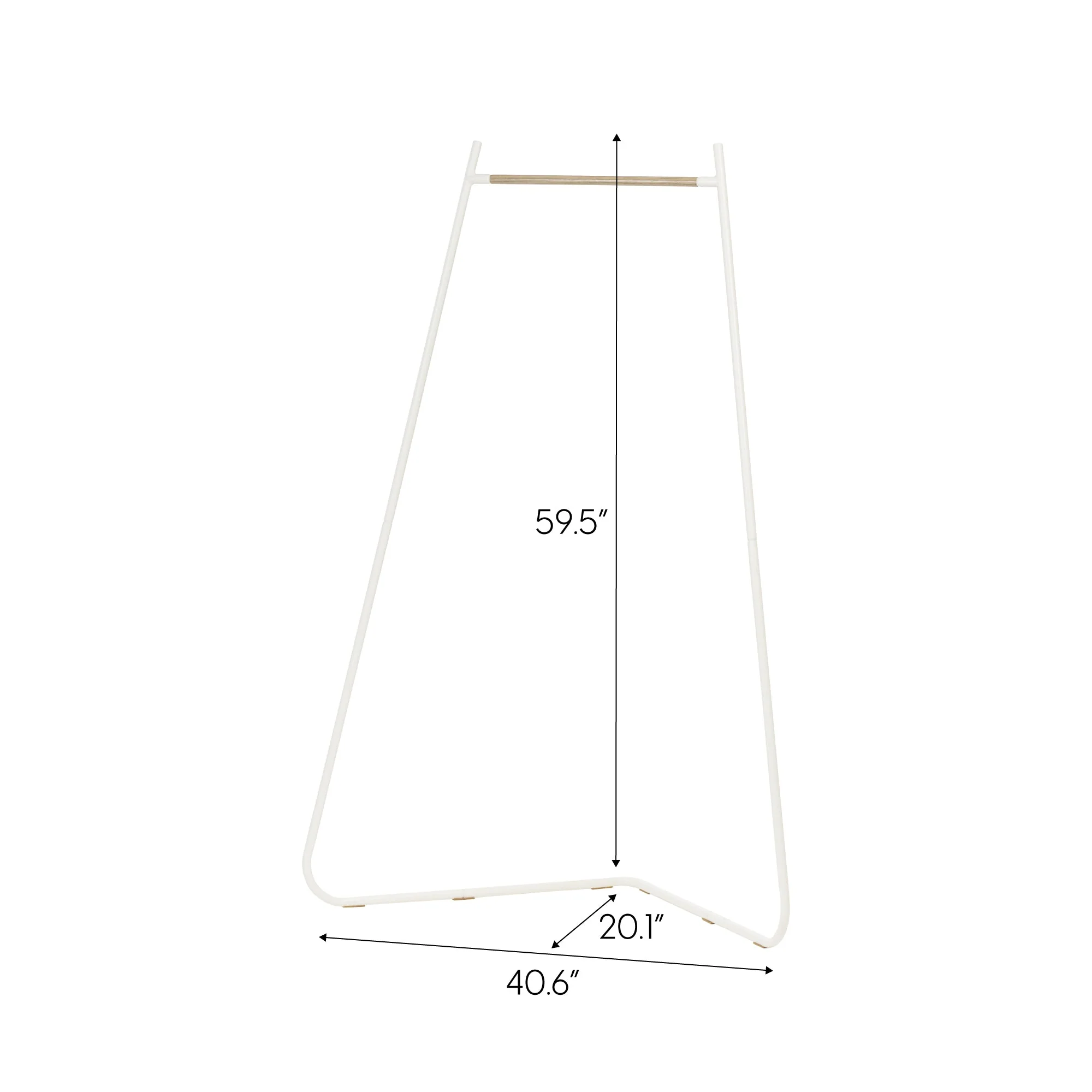 Metal Garment Rack - Corner - Image 6