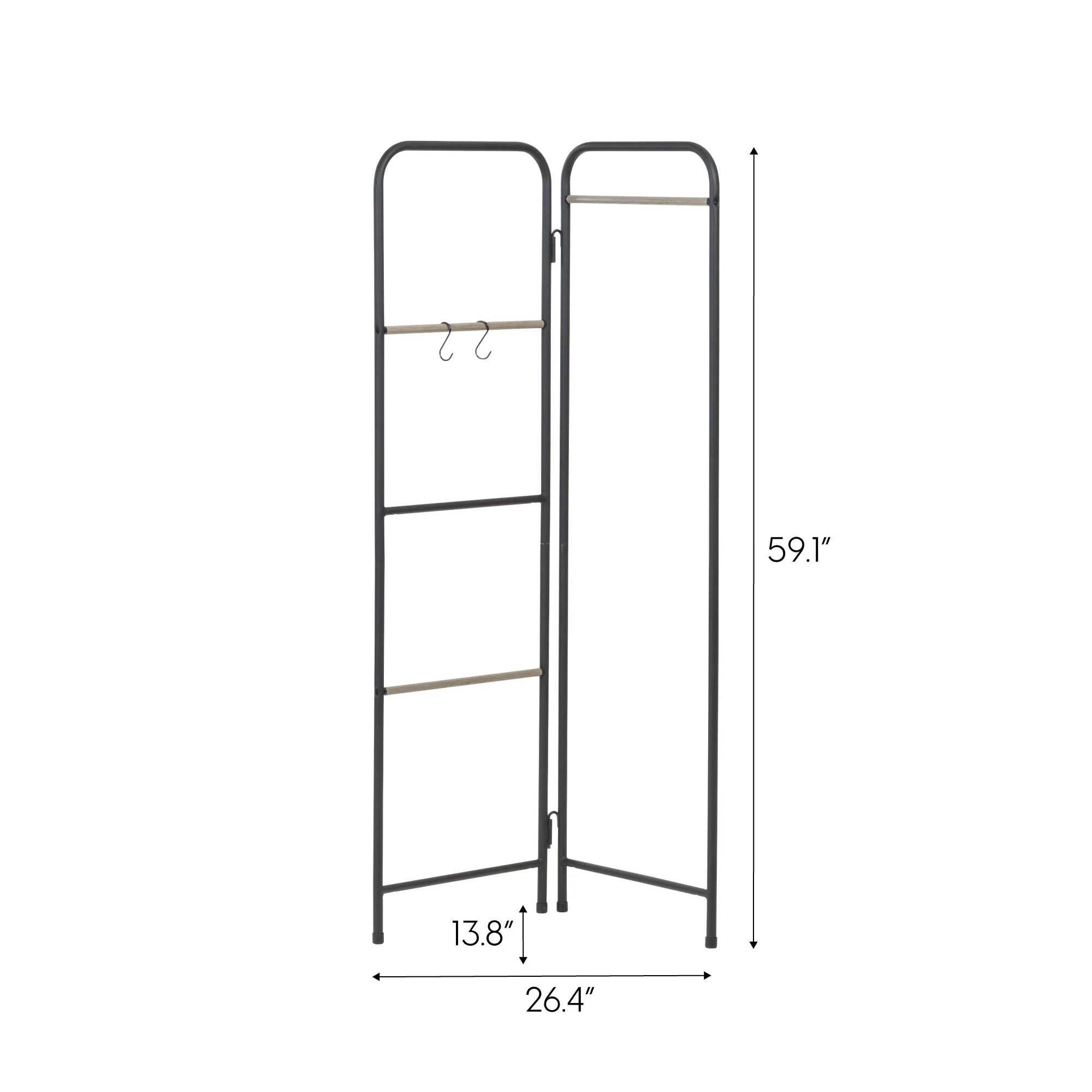 Metal Garment Rack - Foldable - Image 3