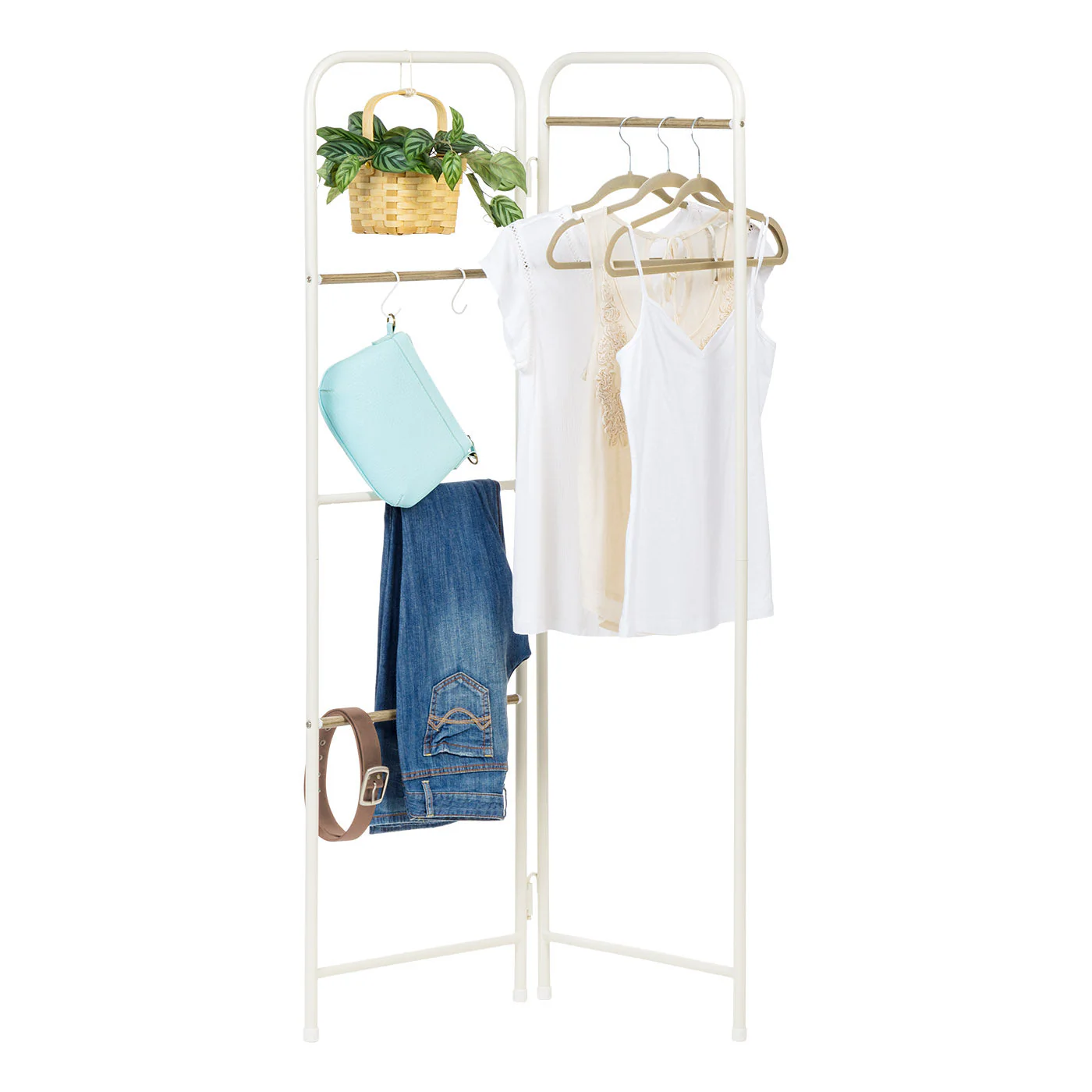Metal Garment Rack - Foldable - Image 5