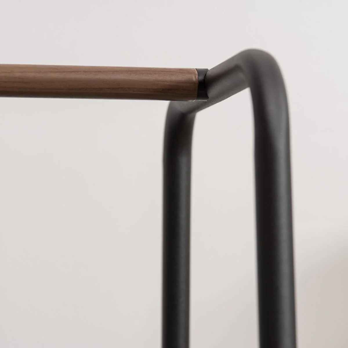 Metal Garment Rack with Wire Shelf - Large - Image 6