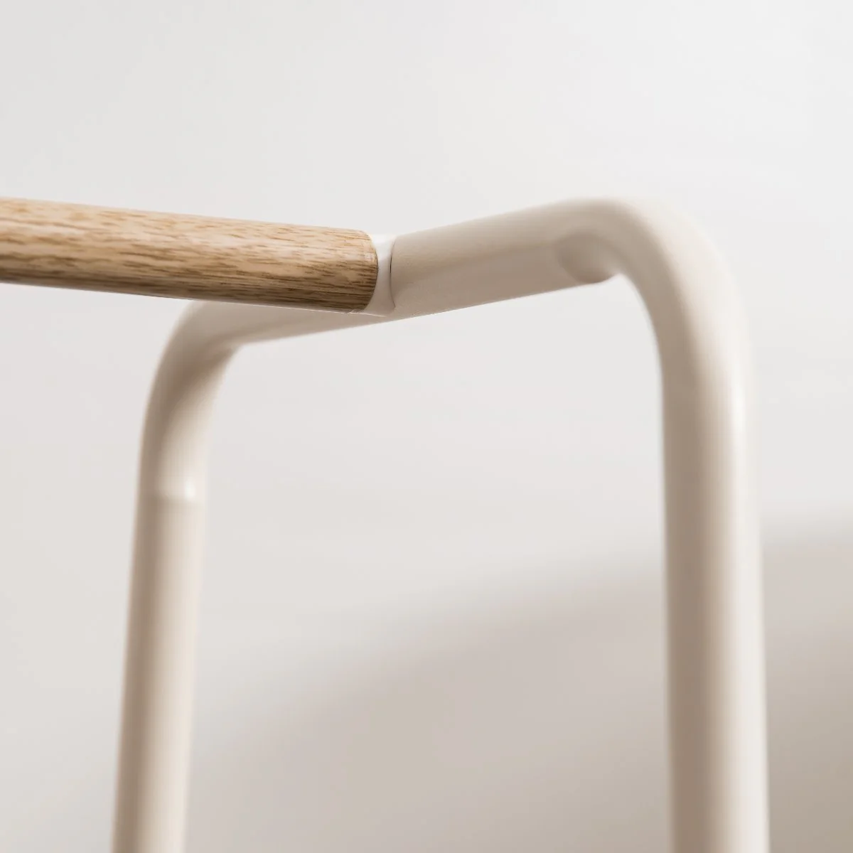 Metal Garment Rack with Wire Shelf - Medium - Image 12