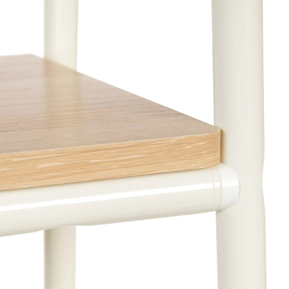Metal Garment Rack with Wood Shelf - 5 Shelf - Image 13