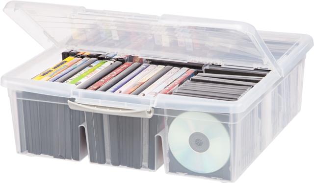Modular Divided Media  Storage Box - Large - Image 2