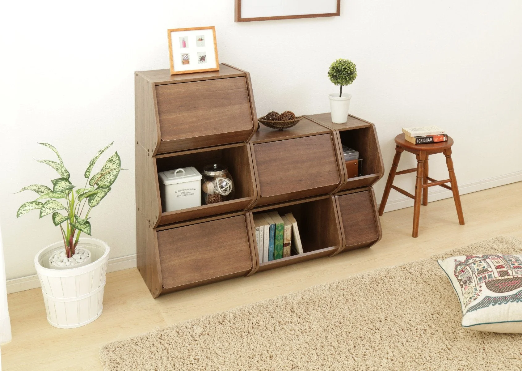 Modular Wood Stacking Box - Narrow - Image 12