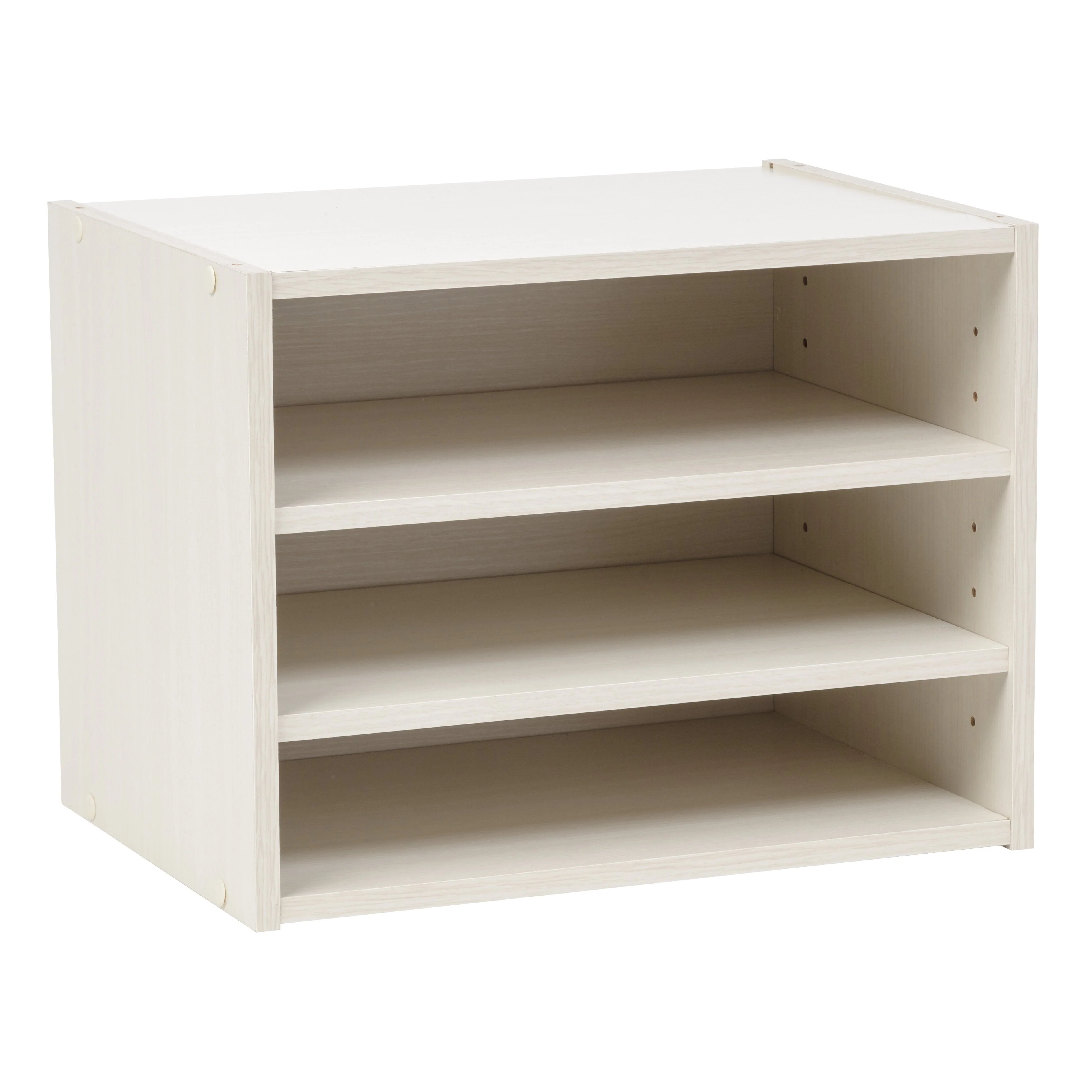 Modular Wood Stacking Box with Shelves - Image 3