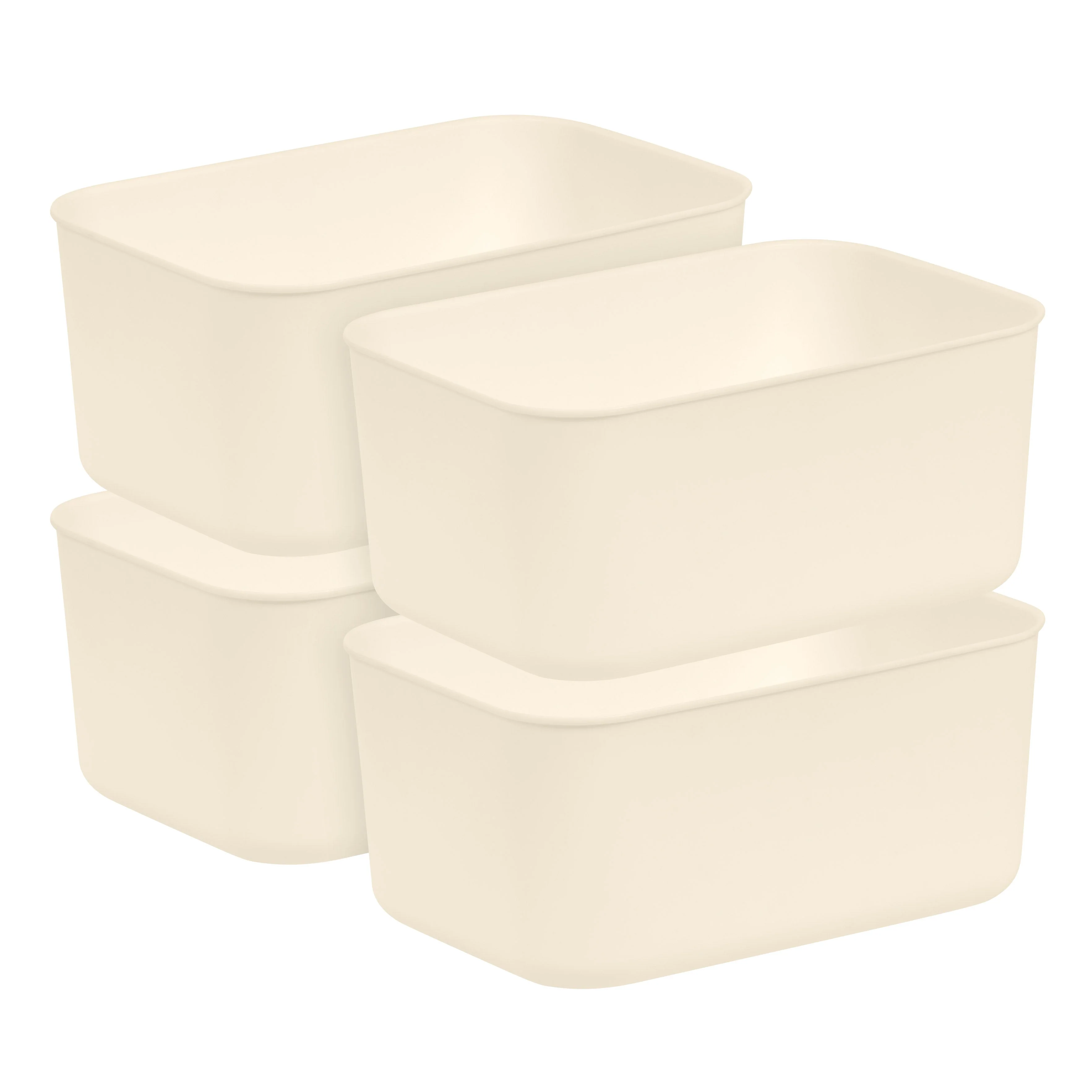 Nestable storage Organizer Bin, Small, Pack of 4 - Image 8