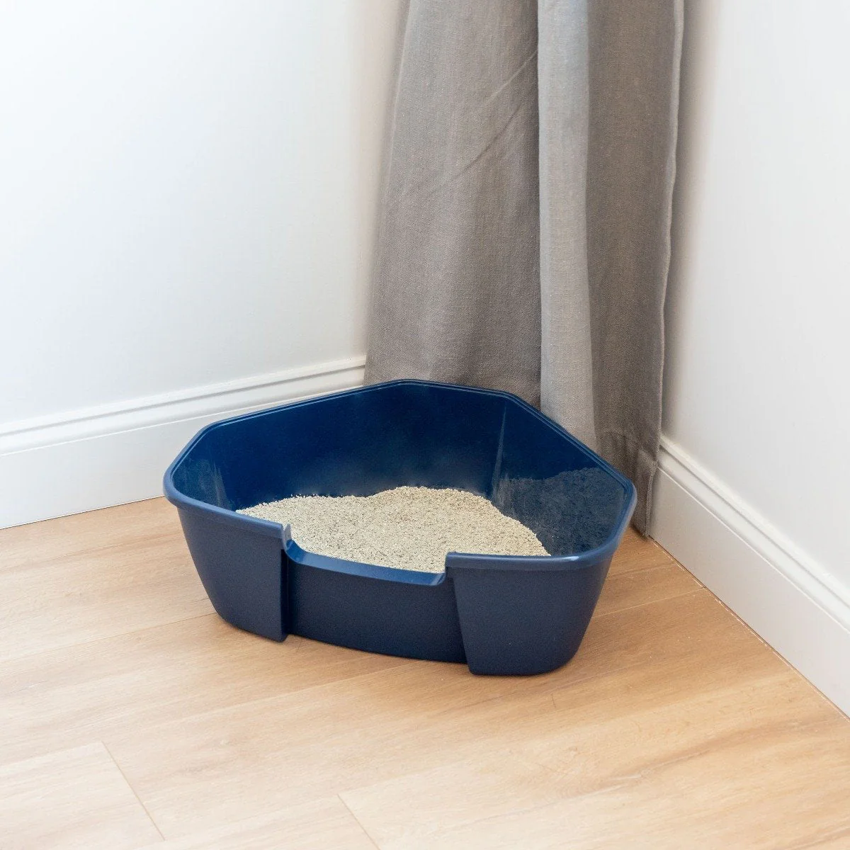 Open-Top Cat Litter Pan - Large Corner - Image 5