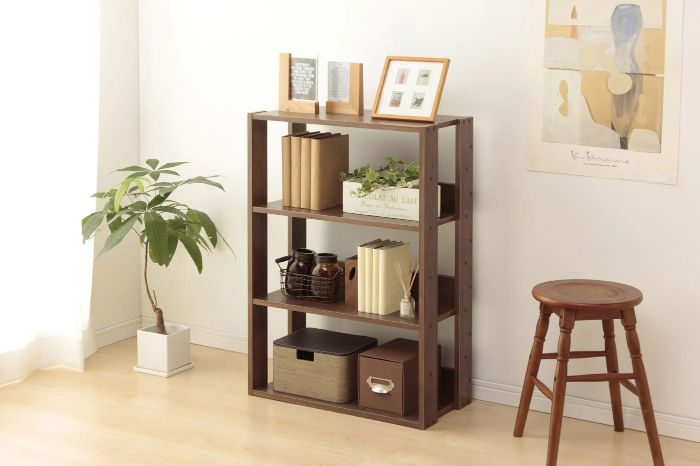 Open Wood Rack Shelf - Large - Image 7