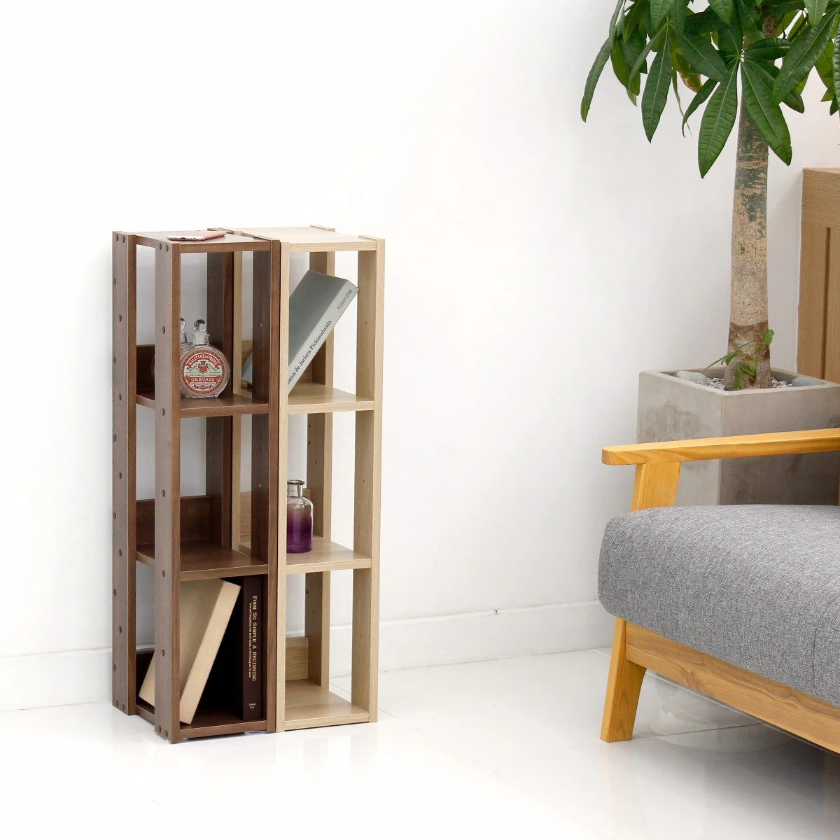Open Wood Rack Shelf - Small - Image 11