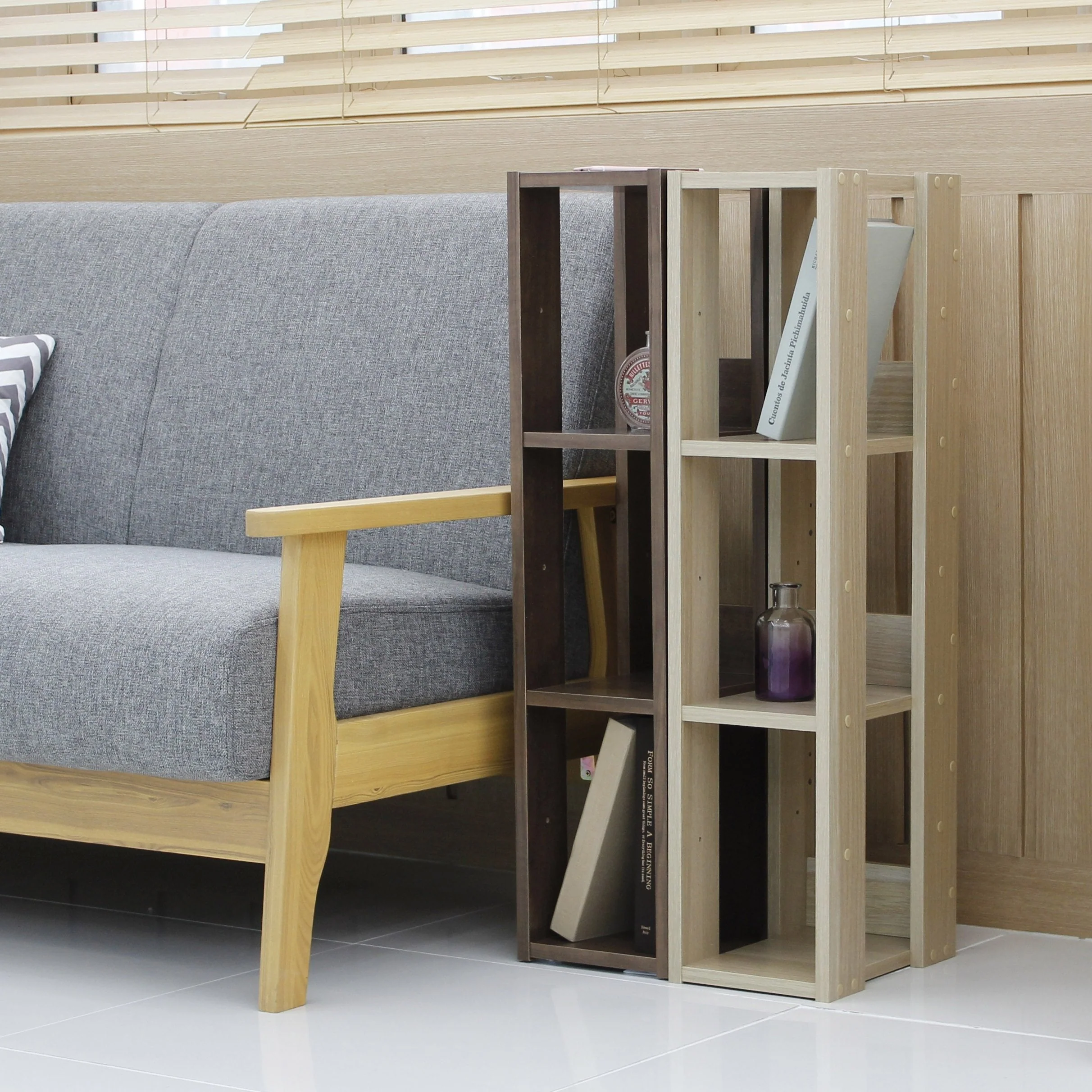 Open Wood Rack Shelf - Small - Image 4