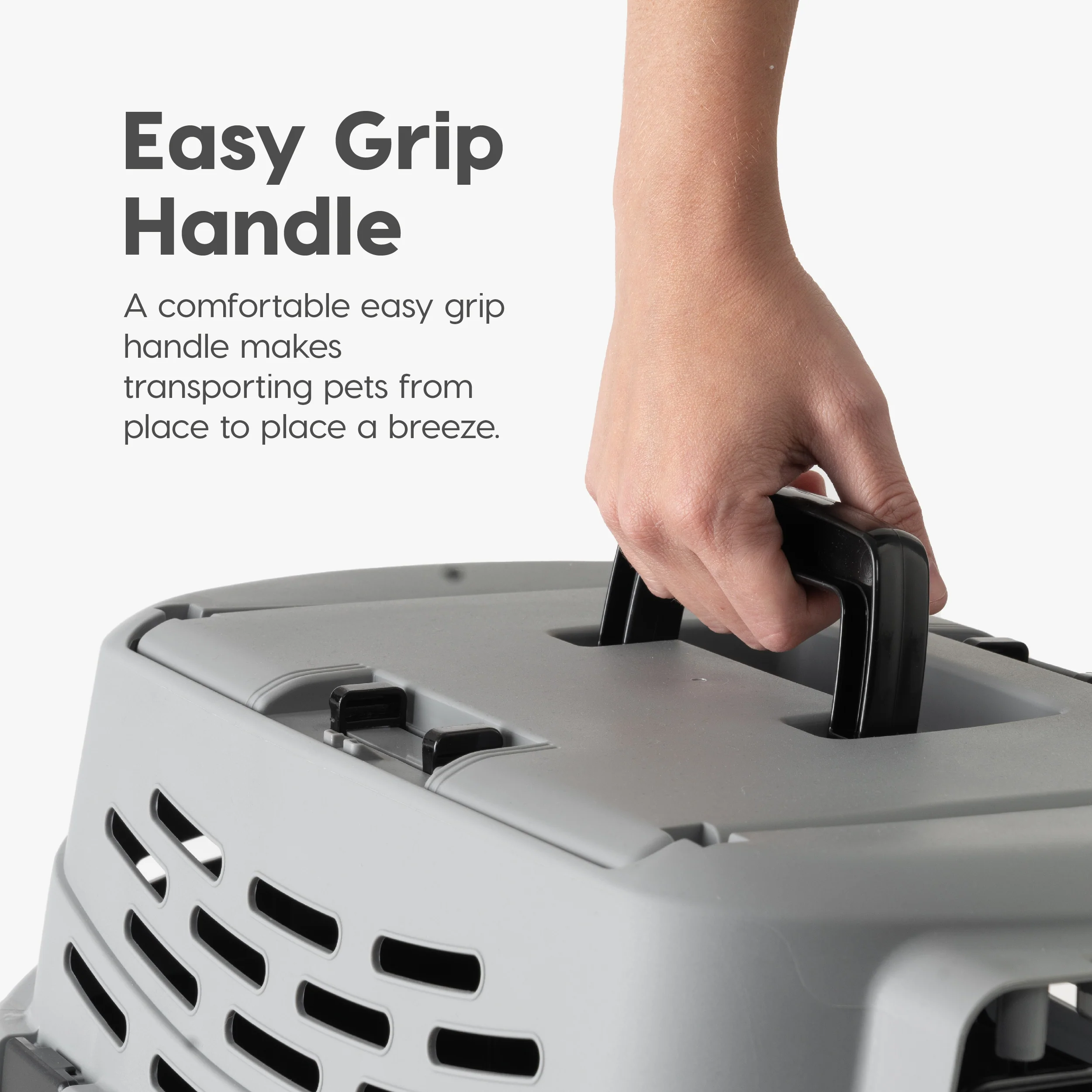 Pet Travel Carrier with Front and Top Access - Image 3