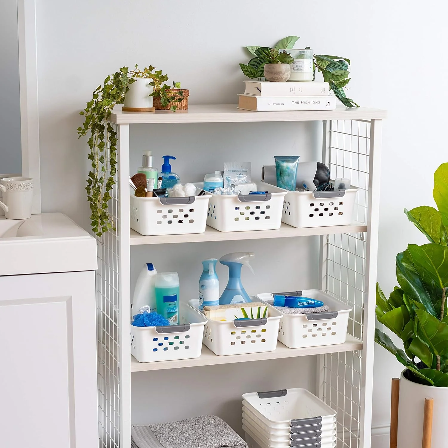Plastic Storage Basket - Image 8