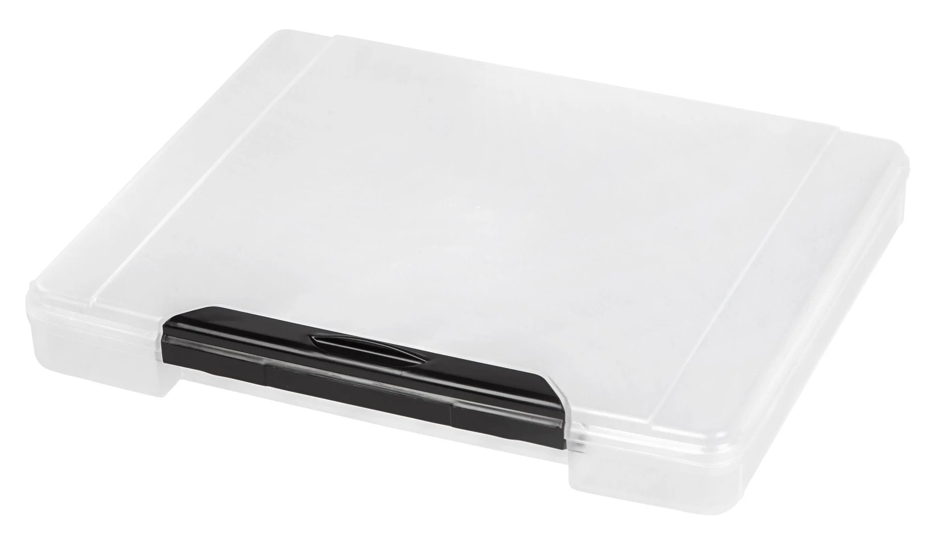 Portable Project Case with Buckle, Clear - Image 2