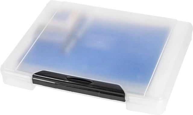 Portable Project Case with Buckle, Clear - Image 5