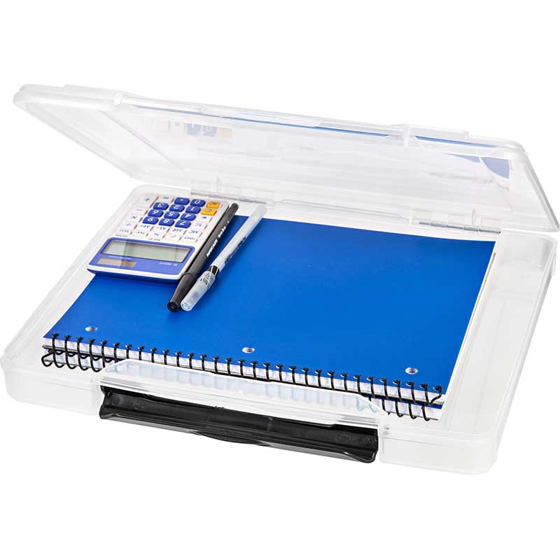 Portable Project Case with Buckle, Clear - Image 8