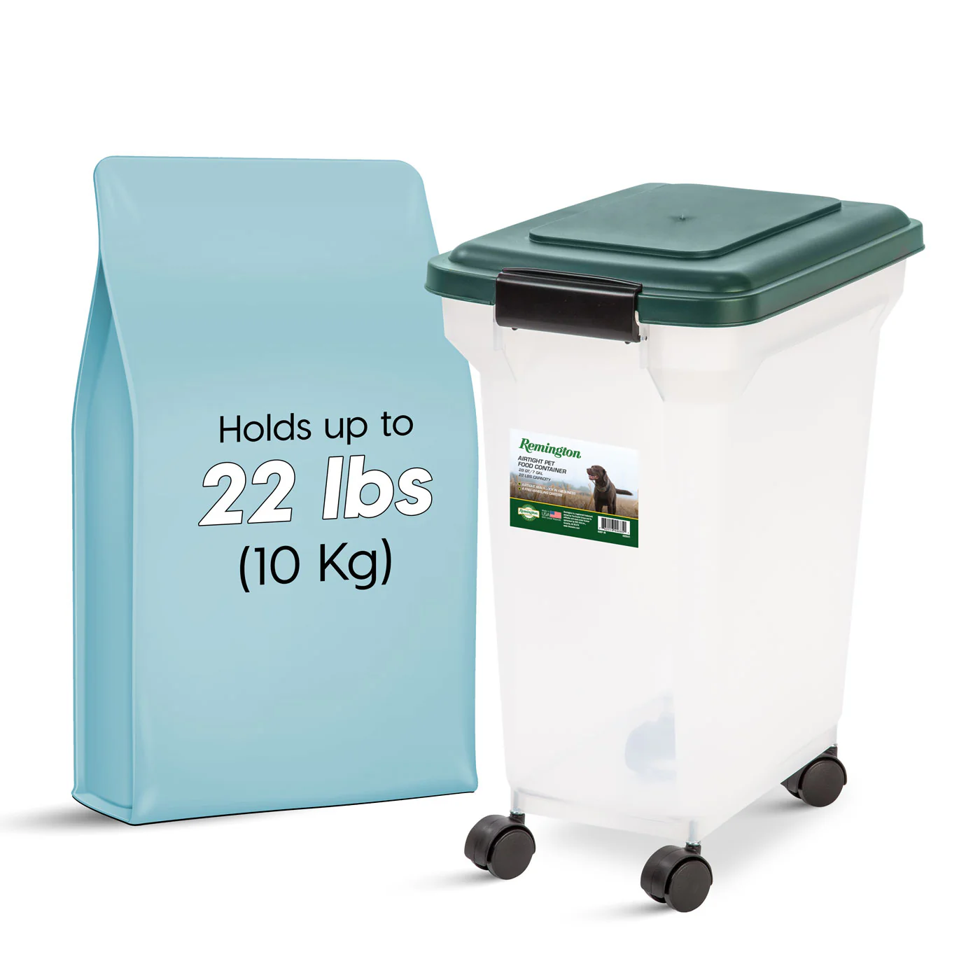 Remington Airtight Pet Food Container - 28 QT