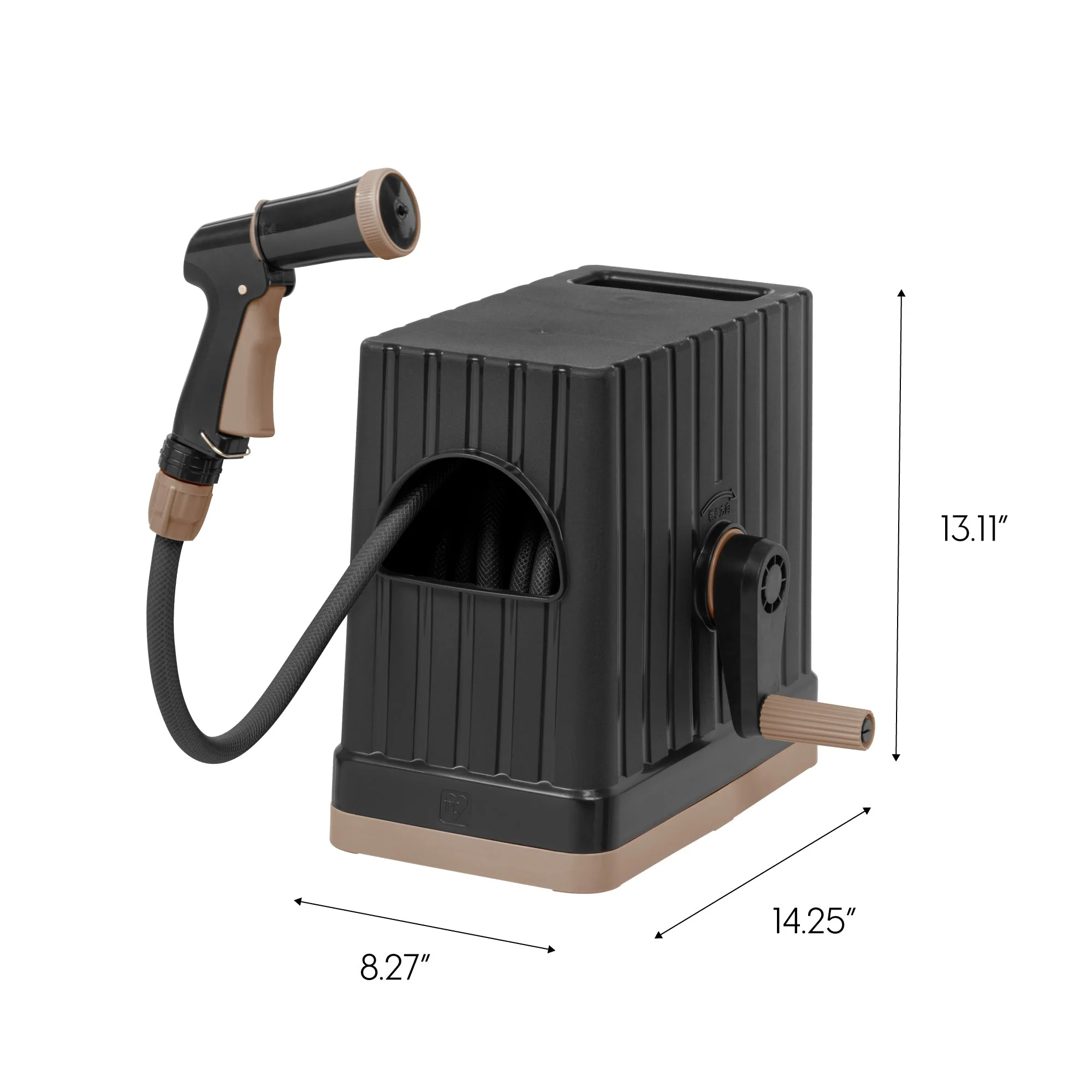 Retractable Garden Hose Reel with Hose Storage Box - Image 4