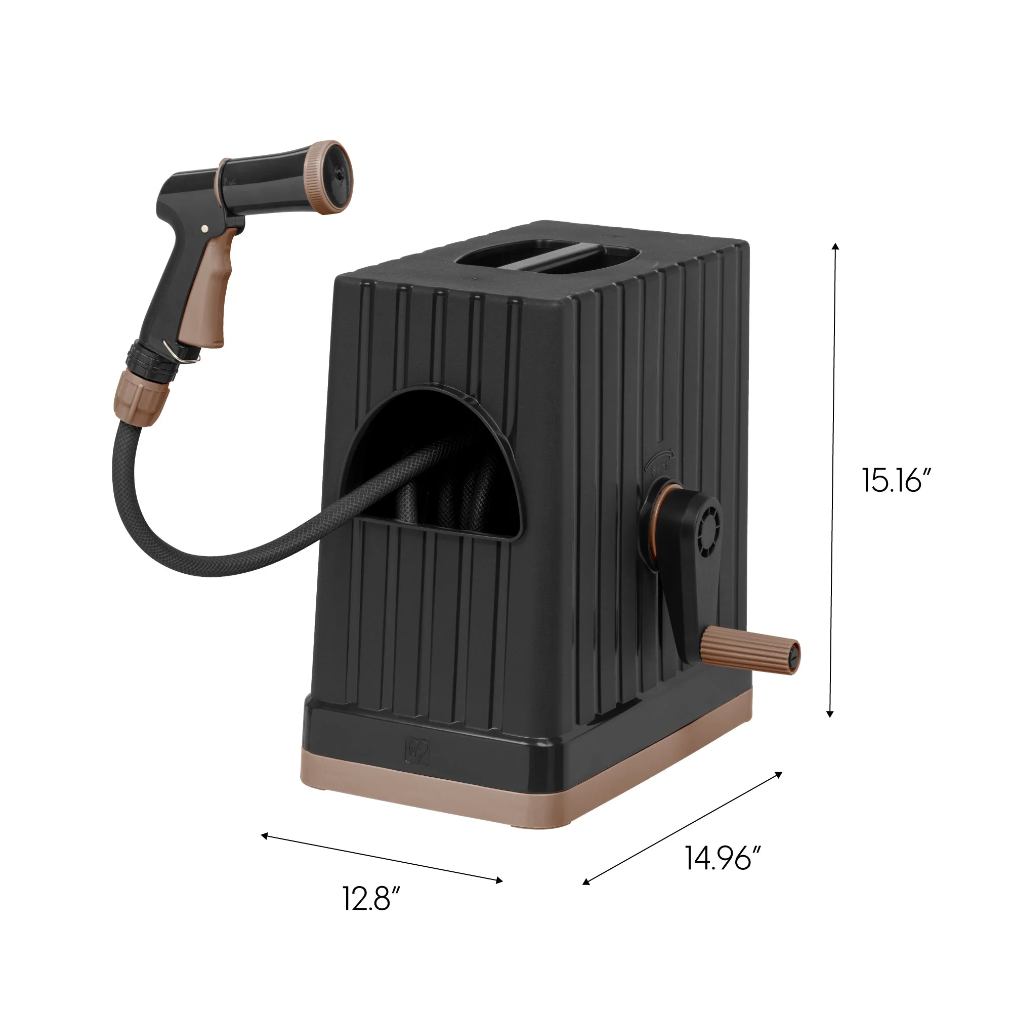 Retractable Garden Hose Reel with Hose Storage Box - Image 5