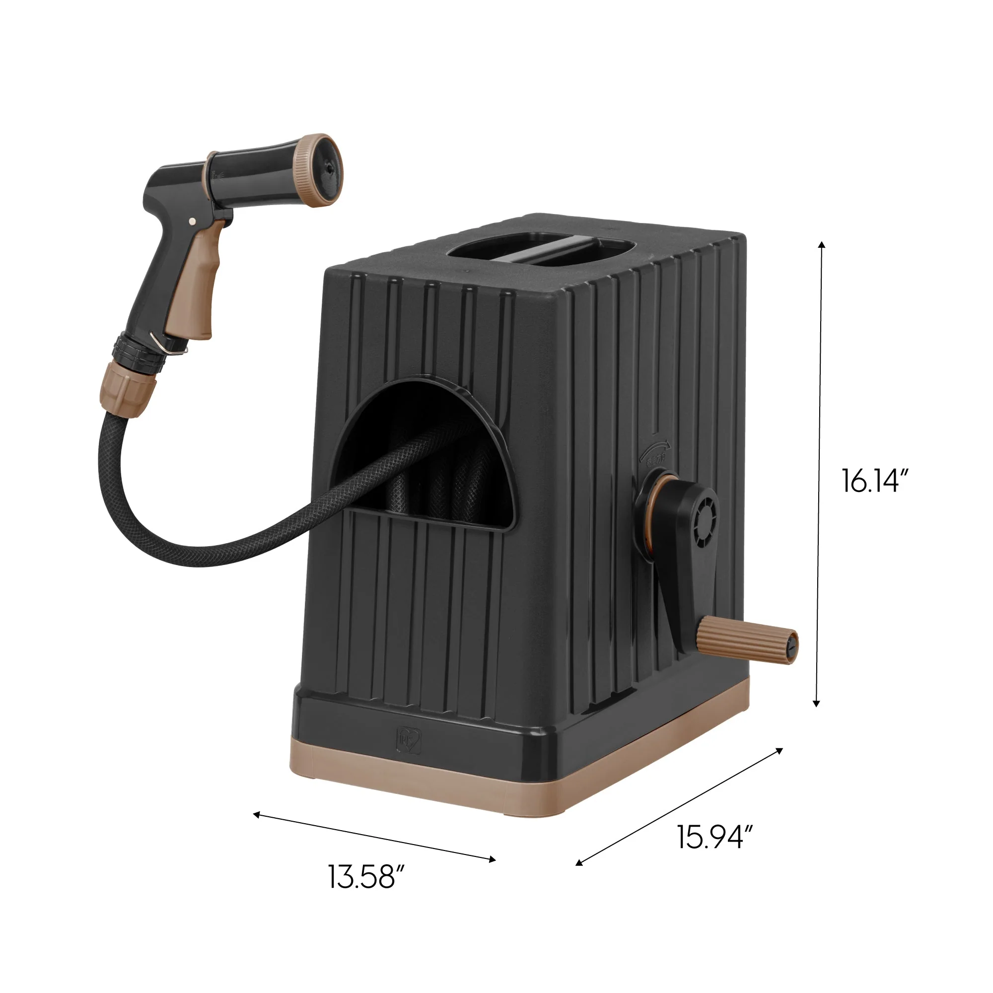 Retractable Garden Hose Reel with Hose Storage Box - Image 6