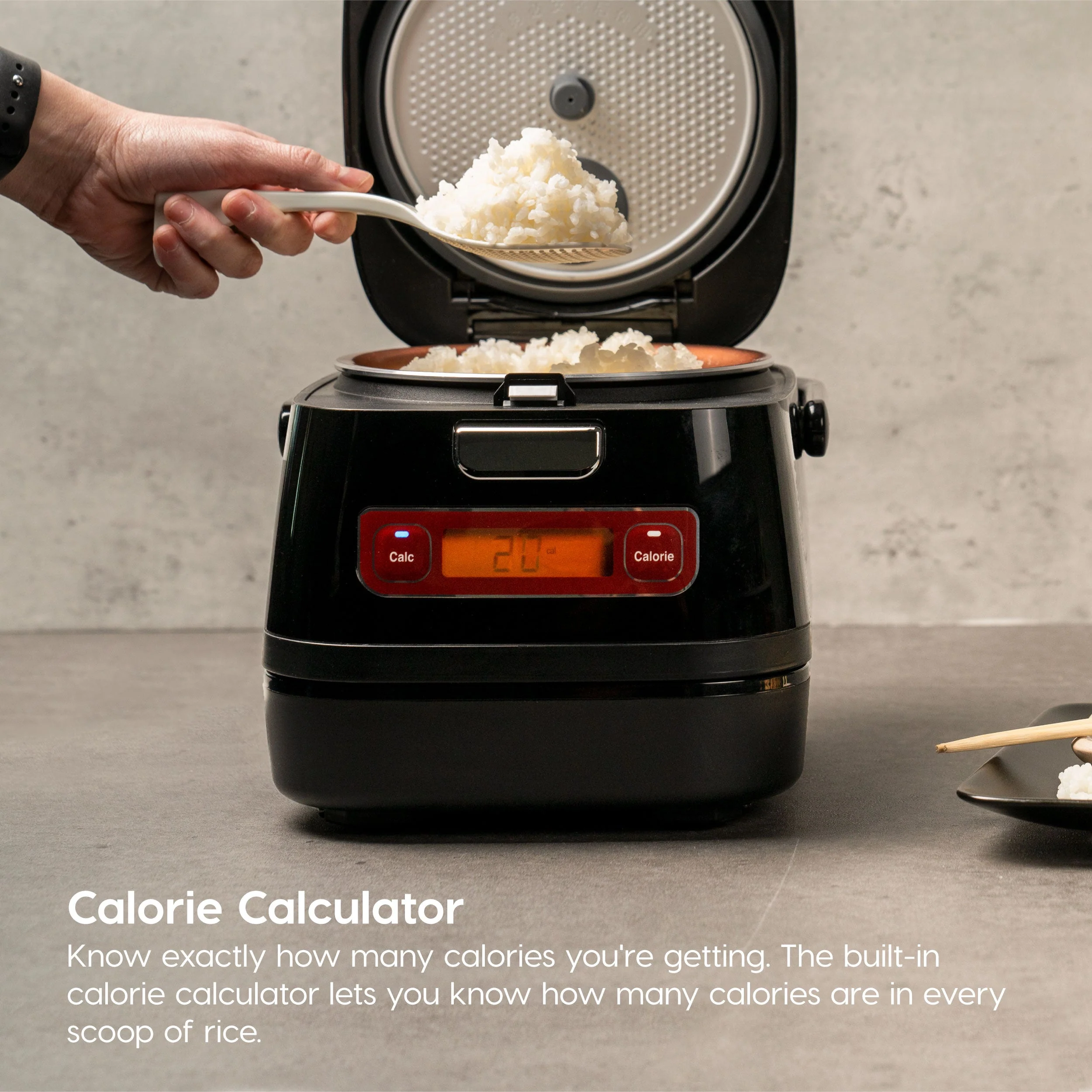 Rice Cooker and Induction Cooktop 2-in-1 with 7 Cooking Modes - Image 2