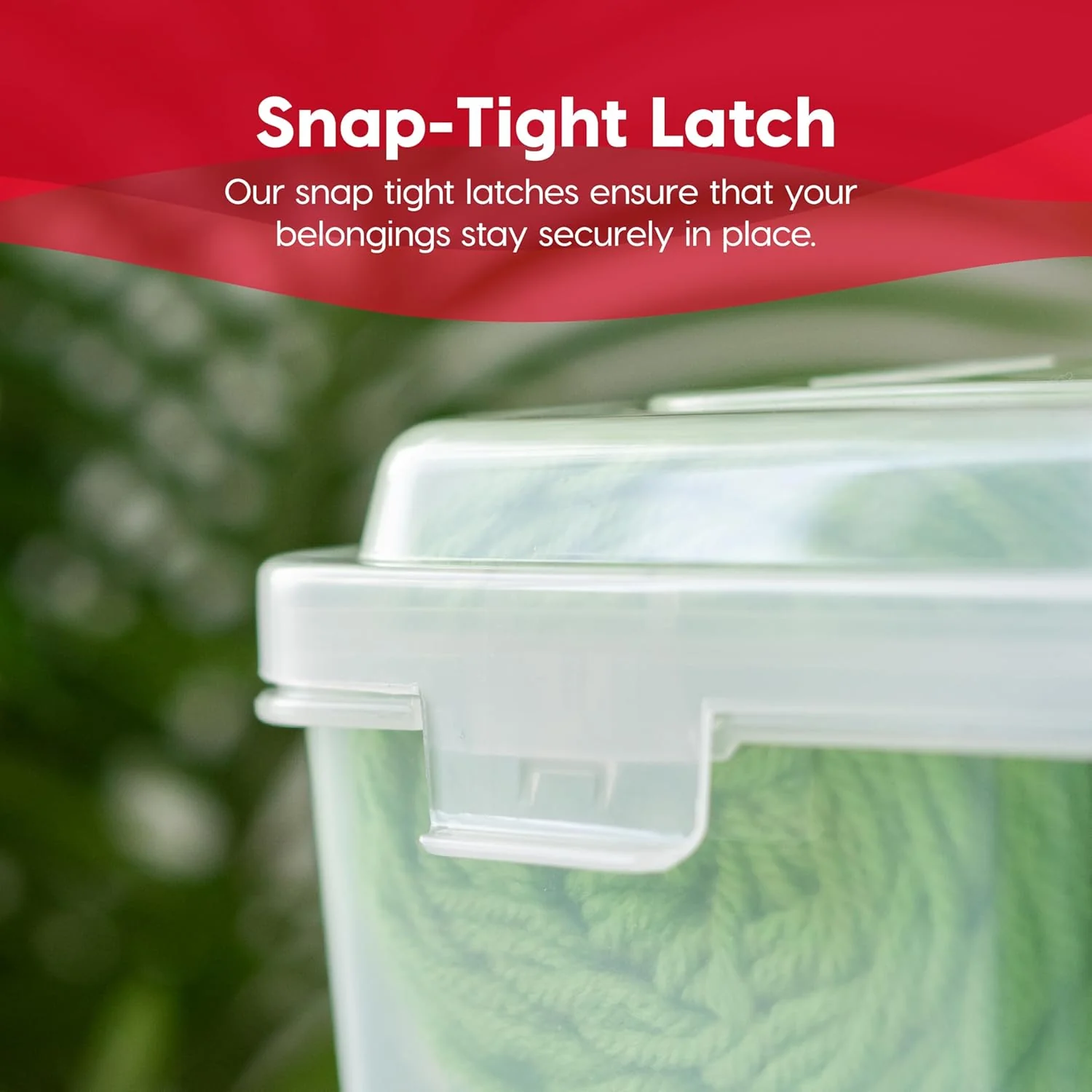 Portable Project Case, 6 Pack, Clear - Image 4