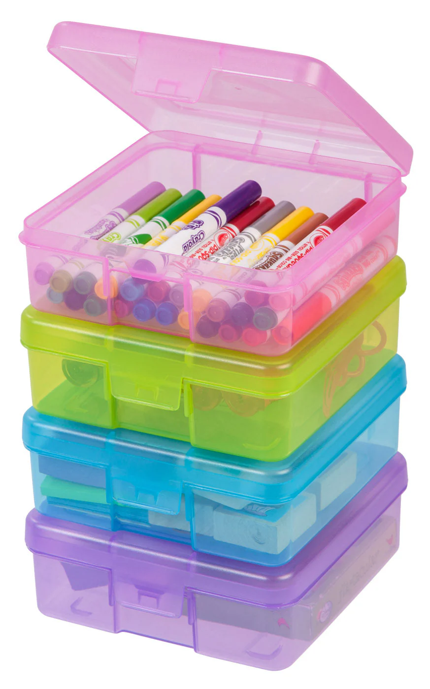 Small Modular Supply Case, 8 Pack, Assorted Colors - Image 2