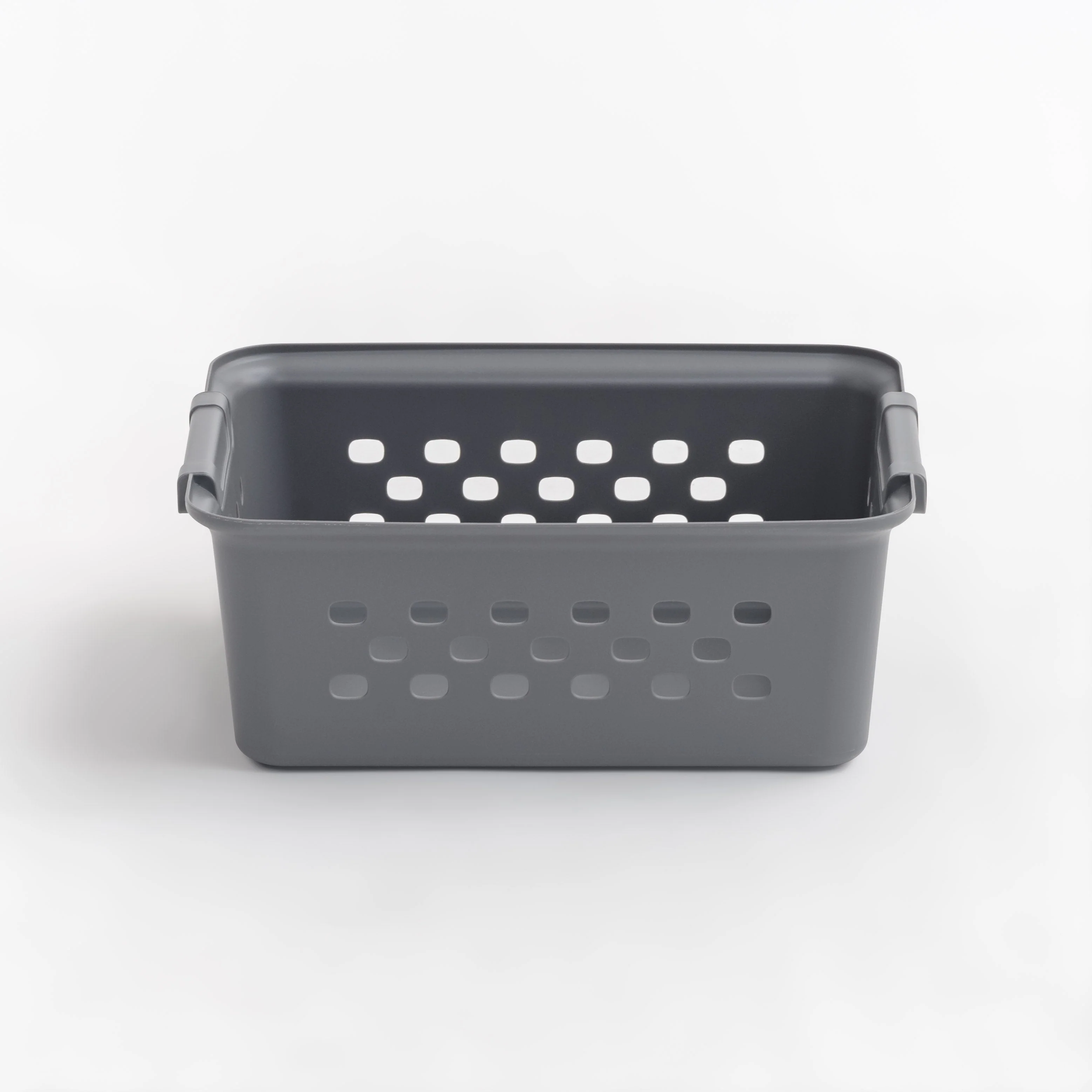 Small Organizer Storage Basket, Gray, Pack of 10 - Image 8