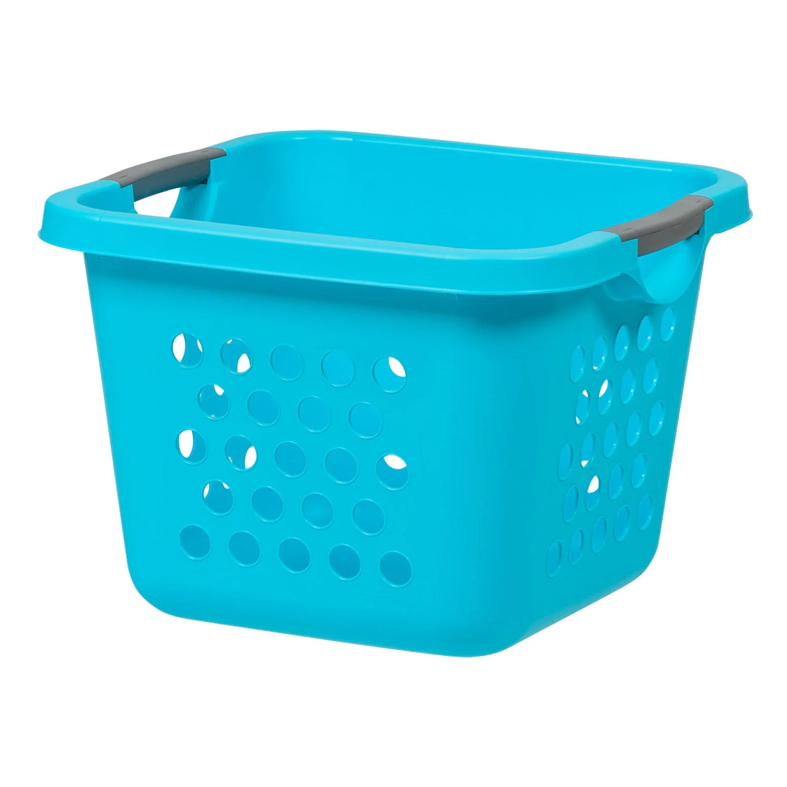 Square Laundry Basket – Tall Teal Organizer for Closet, Dorm, or Bedroom, Medium Size, 2-Pack - Image 5
