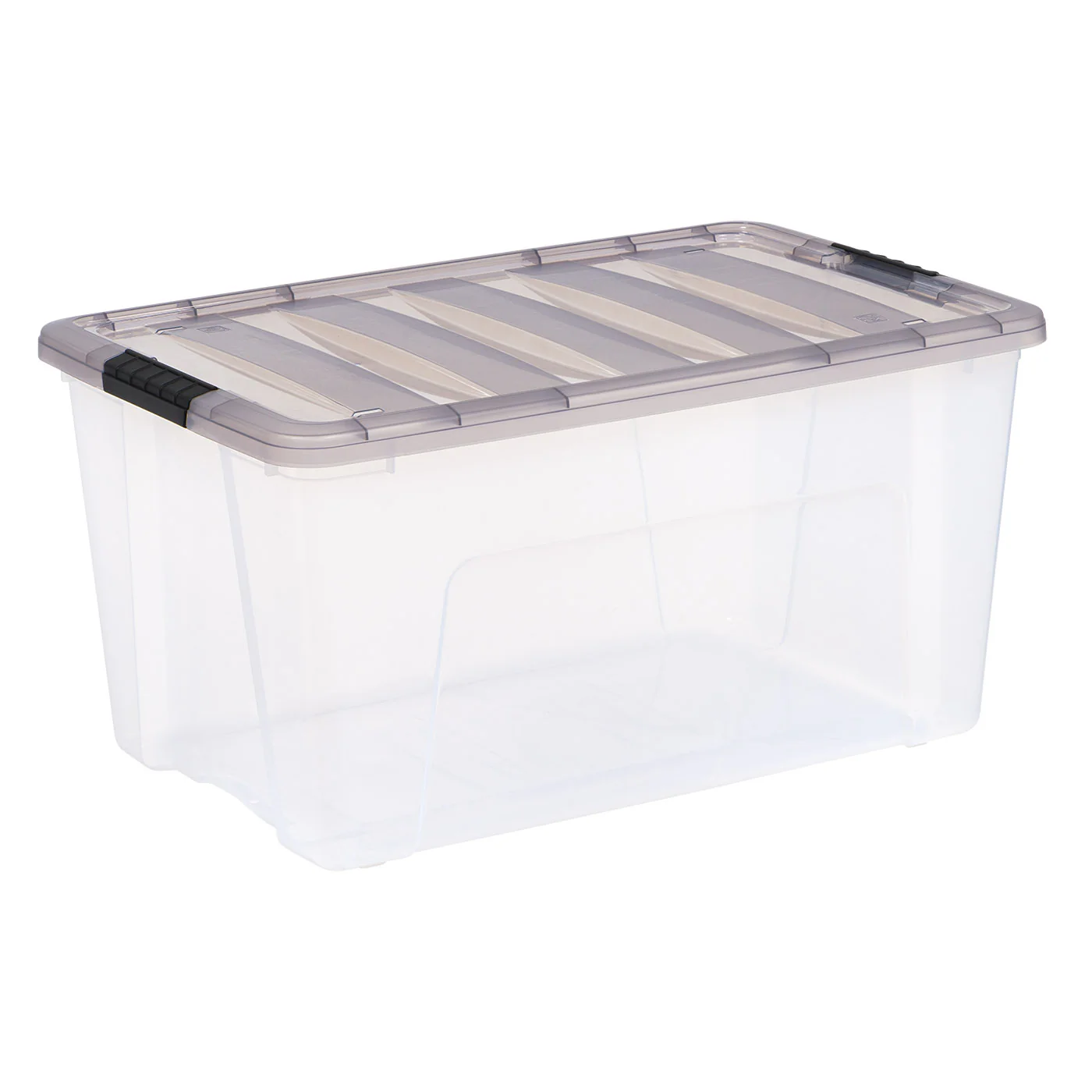 Stack & Pull® Clear storage Box 3 Pack - 18 gal. (72 qt.) - Image 2