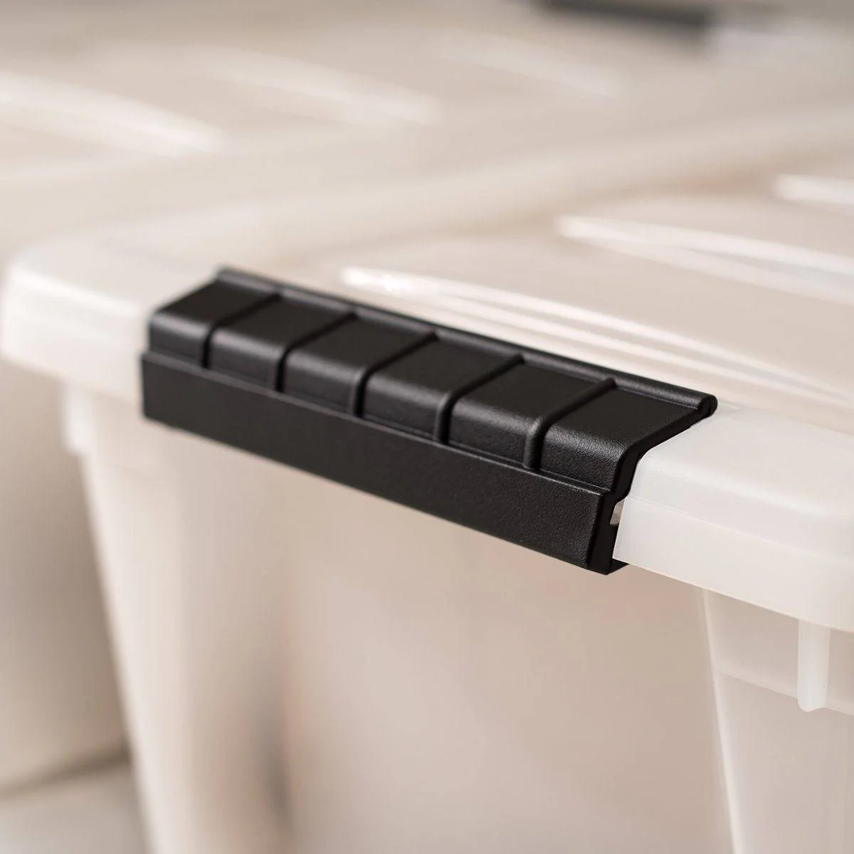 Stack & Pull® Storage Box - 12 QT, 6 Pack, Pearl - Image 5