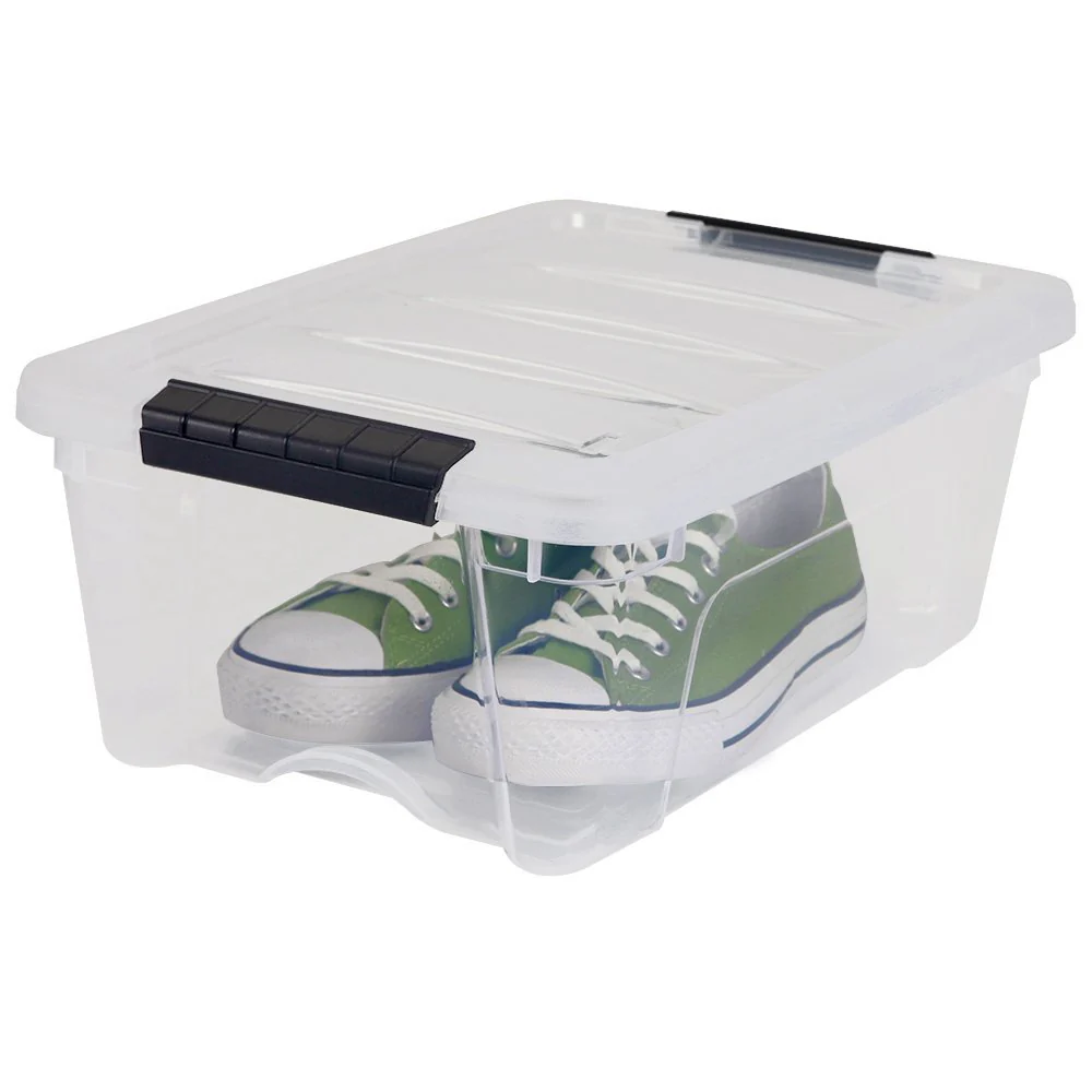 Stack & Pull® Storage Box - 12 QT, Clear - Image 11