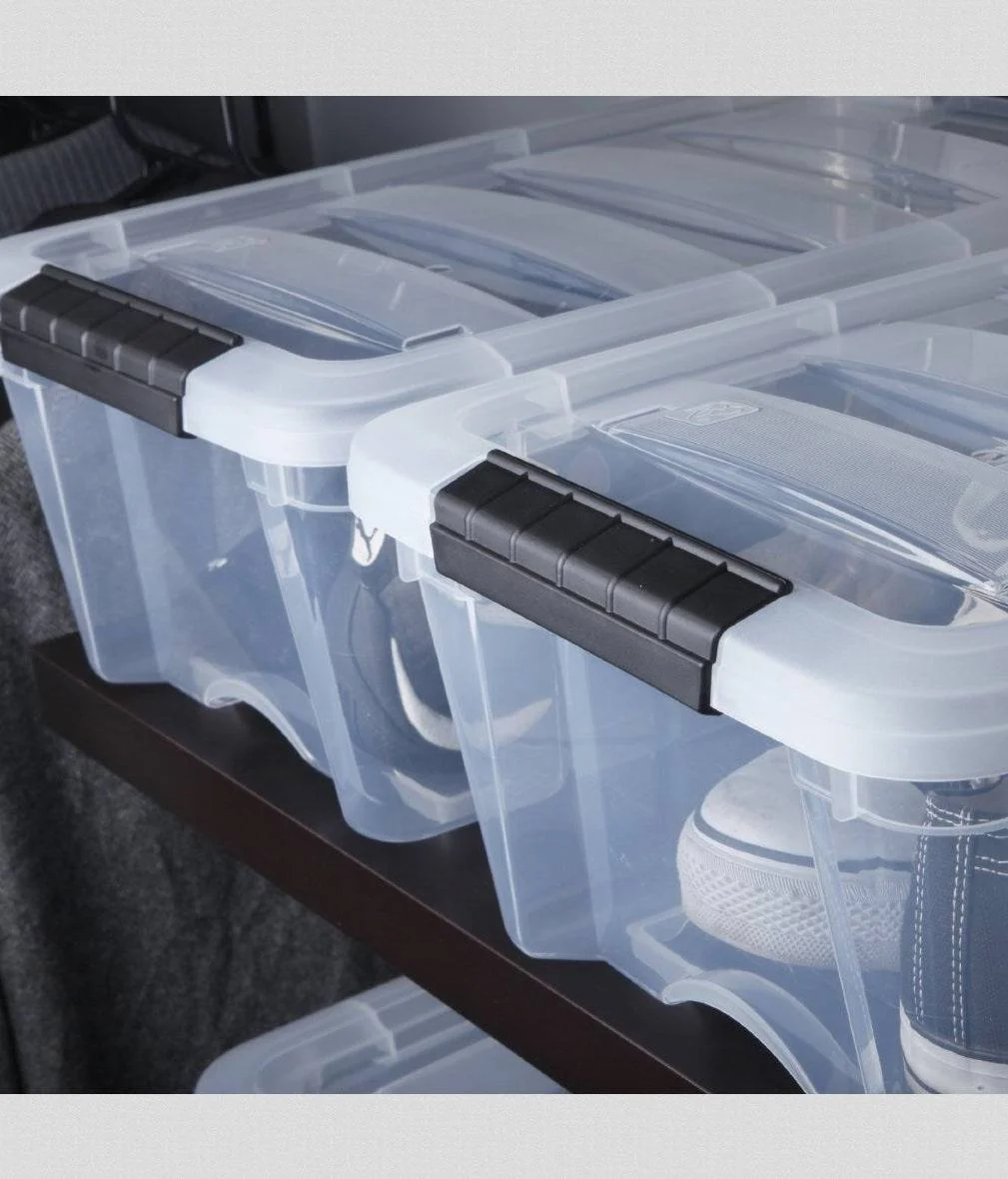 Stack & Pull® Storage Box - 12 QT, Clear - Image 13