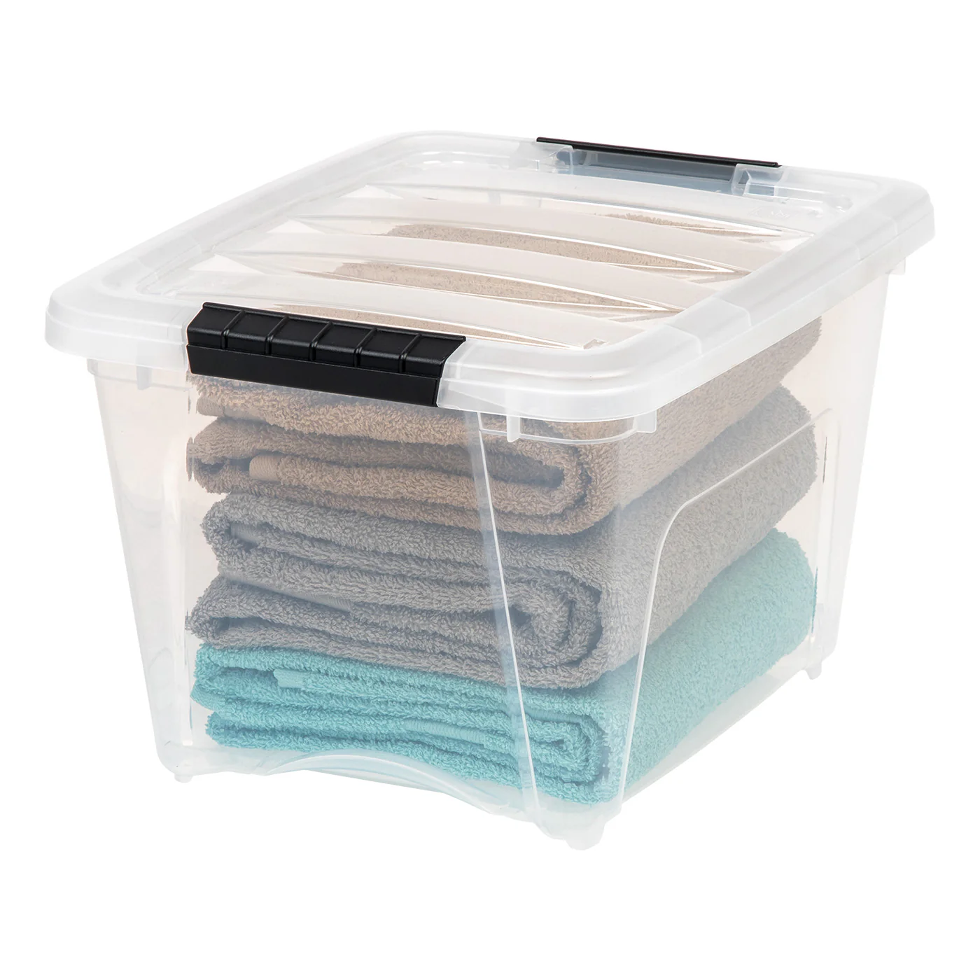 Stack & Pull® Storage Box - 19 QT 4 Pack