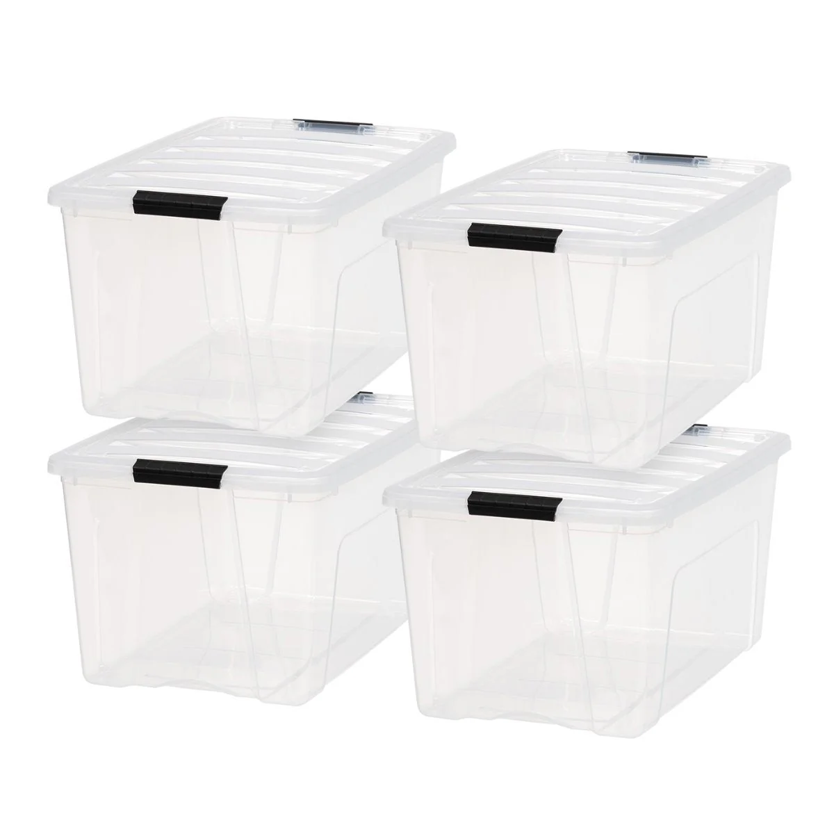 Stack & Pull® Storage Box 4 Pack  - 18 gal. (72 qt.) - Image 10