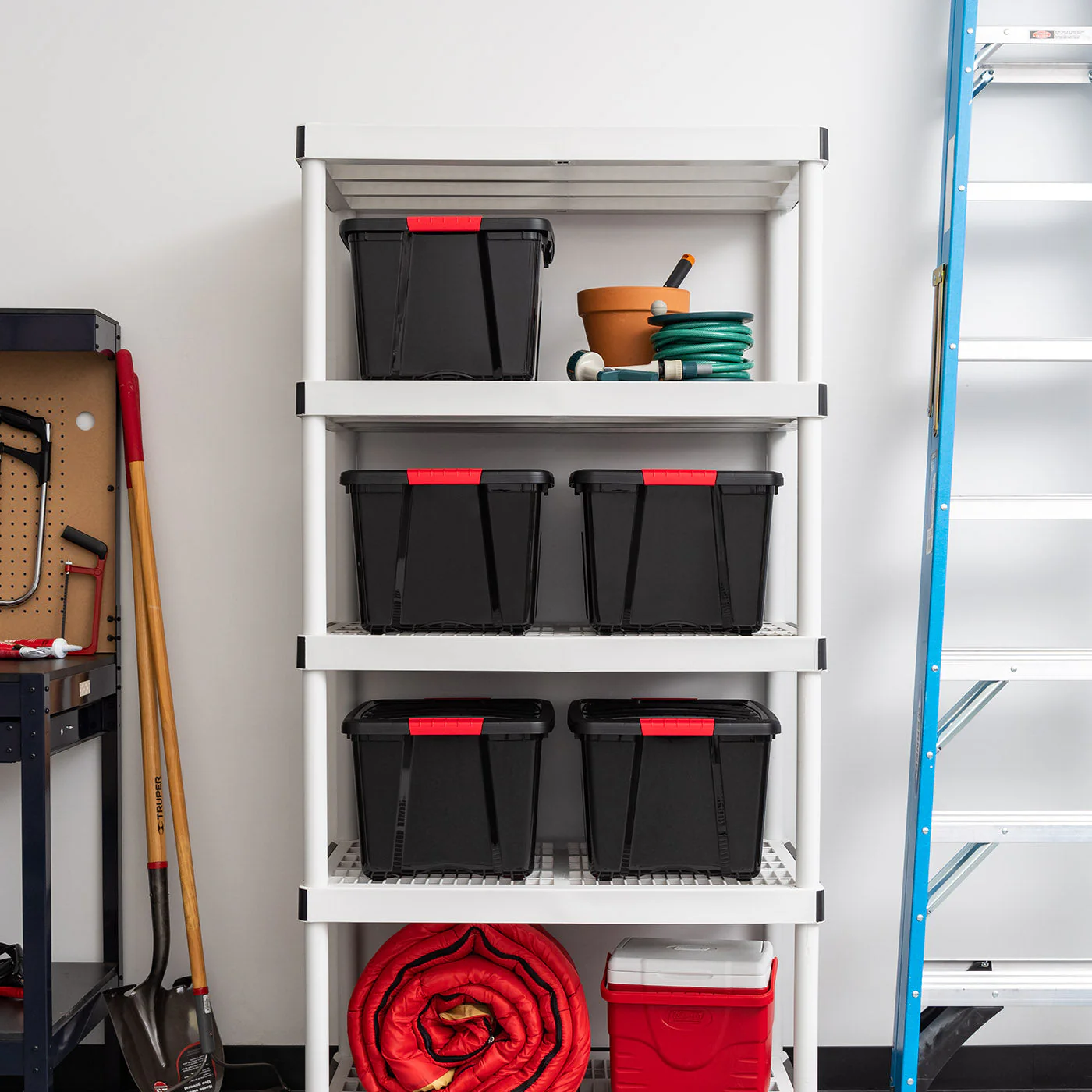 Stack & Pull® Storage Box 6 Pack- 40 QT - Image 5